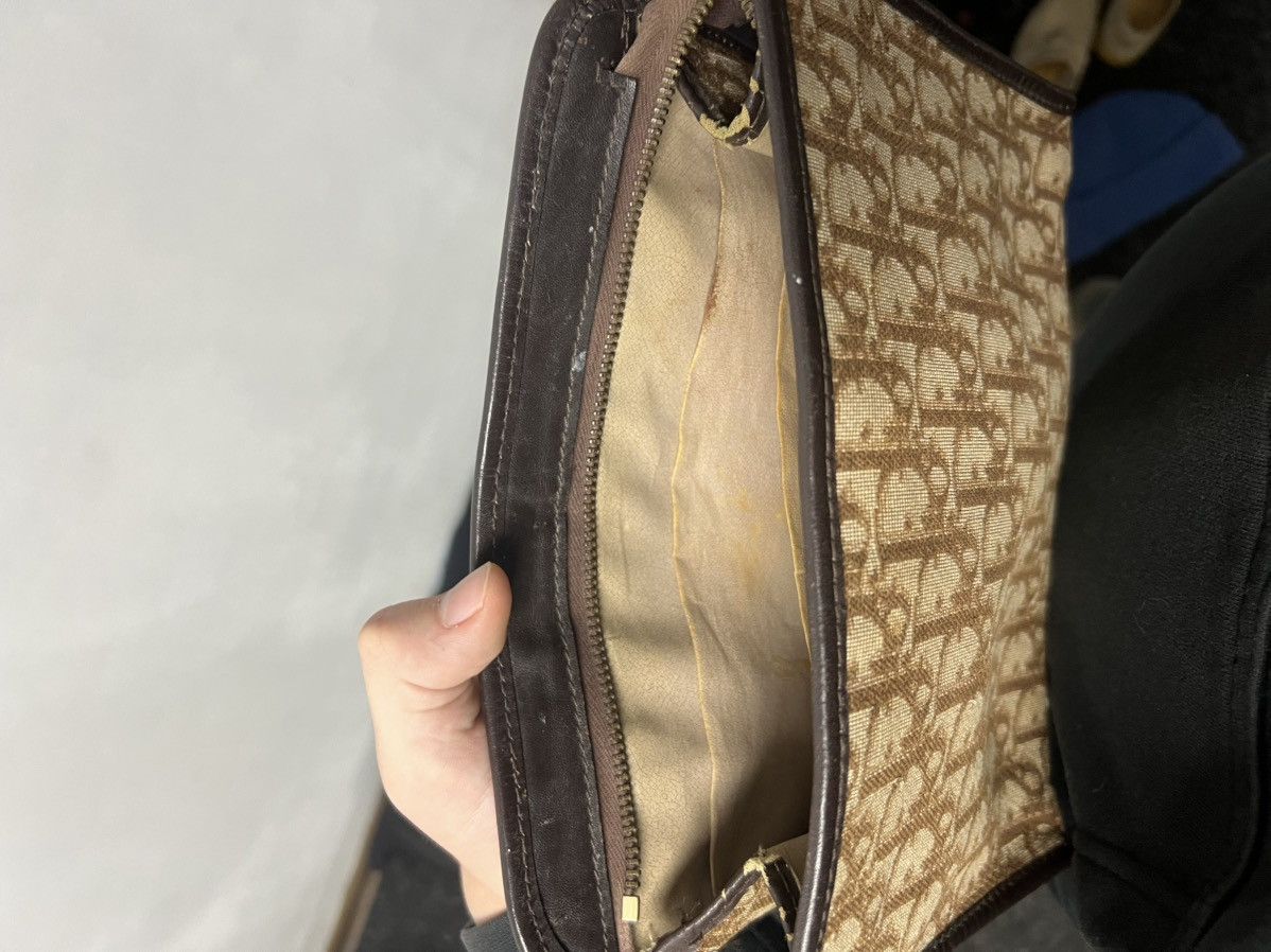 Dior Vintage Brown Monogram Christian Dior Clutch/Bag Size ONE SIZE - 12 Thumbnail