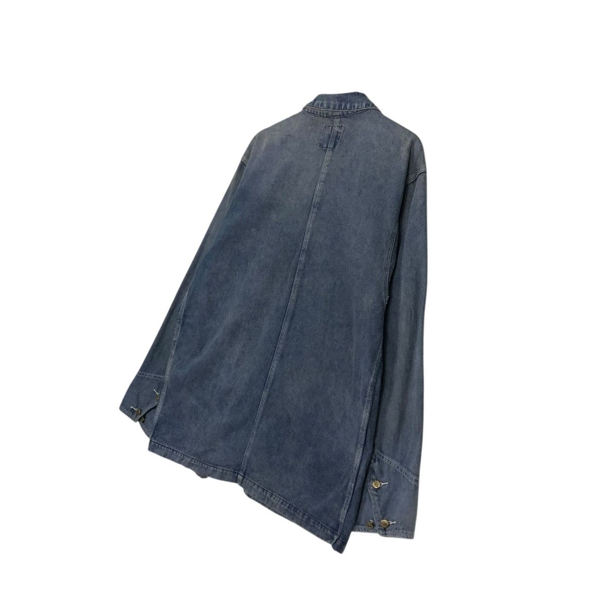 Japanese Brand 🔥VINTAGE CHORE DENIM JACKET U.MCM UNION MADE ISSEY MIYAKE Size US L / EU 52-54 / 3 - 12 Thumbnail