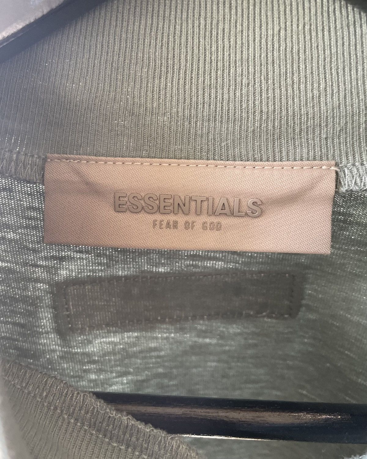 Fear of God Essentials LS Tee Sycamore Size