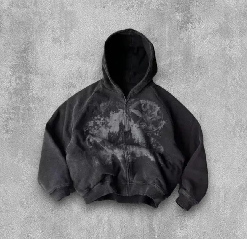 Oversized Black Hoodie