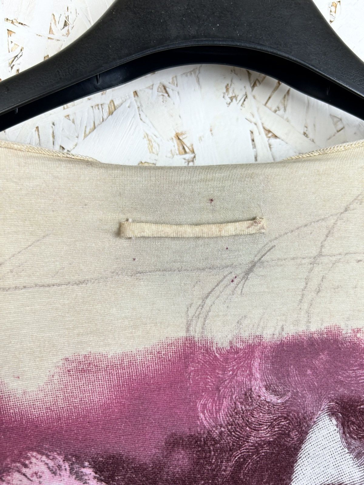 Jean Paul Gaultier Vintage Jean Paul Gaultier Mesh Face Portrait Long Sleeve Size XL / US 12-14 / IT 48-50 - 11 Thumbnail