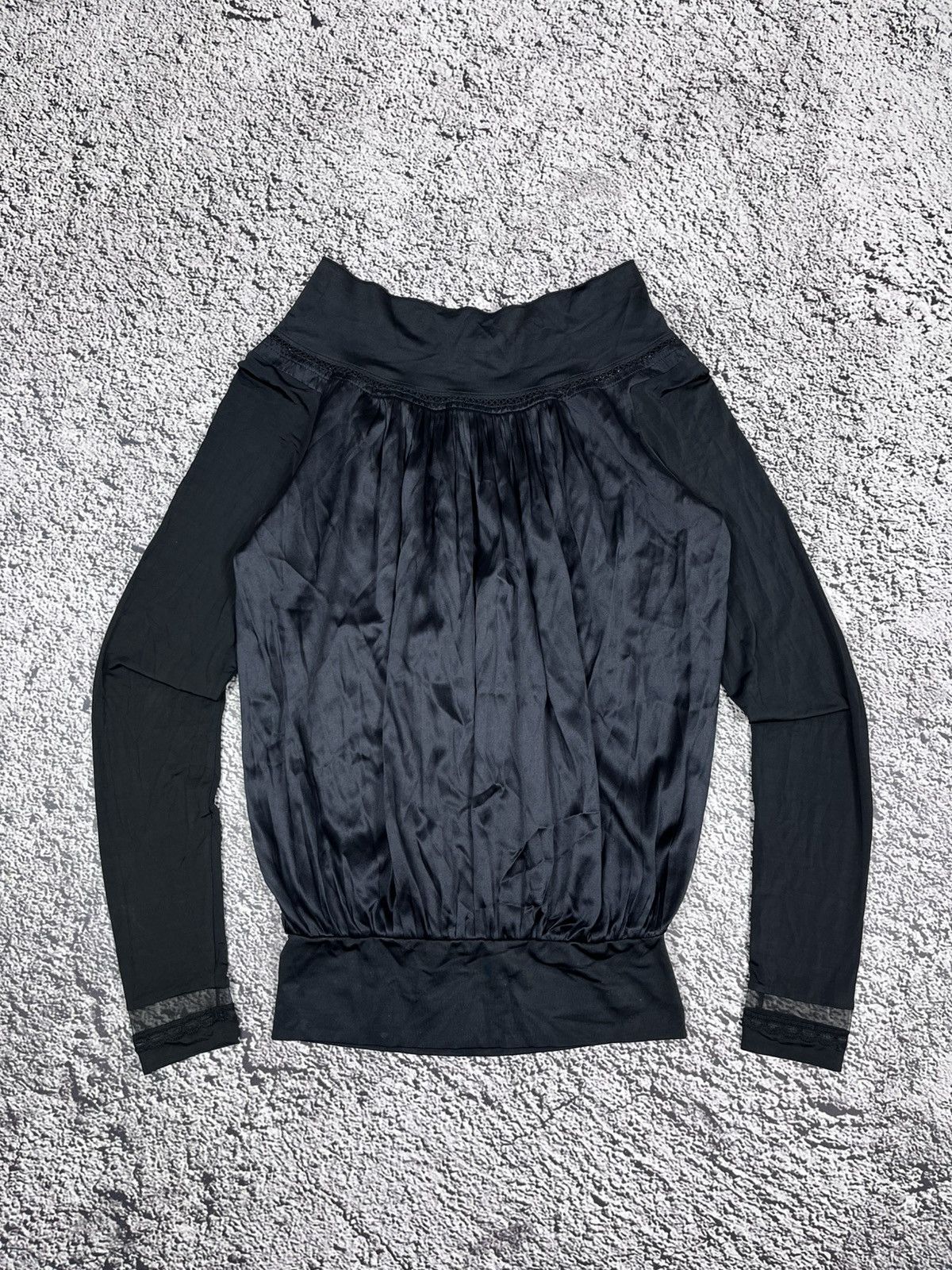 Gianfranco Ferre Archive Vintage Gianfranco Ferre Dior Era silk blouse gothic Size XS / US 0-2 / IT 36-38 - 1 Thumbnail