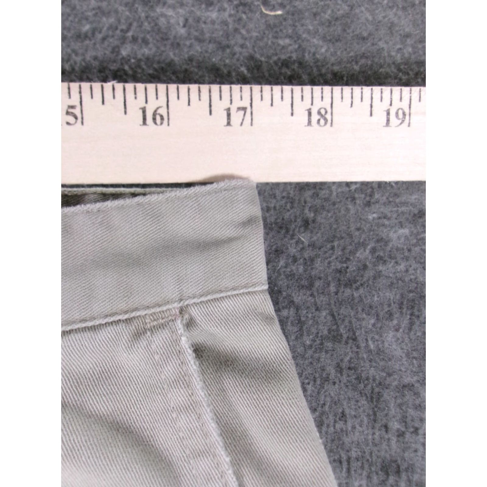 Haggar Haggar Classic Chino Pants Men's 34X30 Brown Straight Leg Cotton Business Workwear Size US 34 / EU 50 - 4 Thumbnail