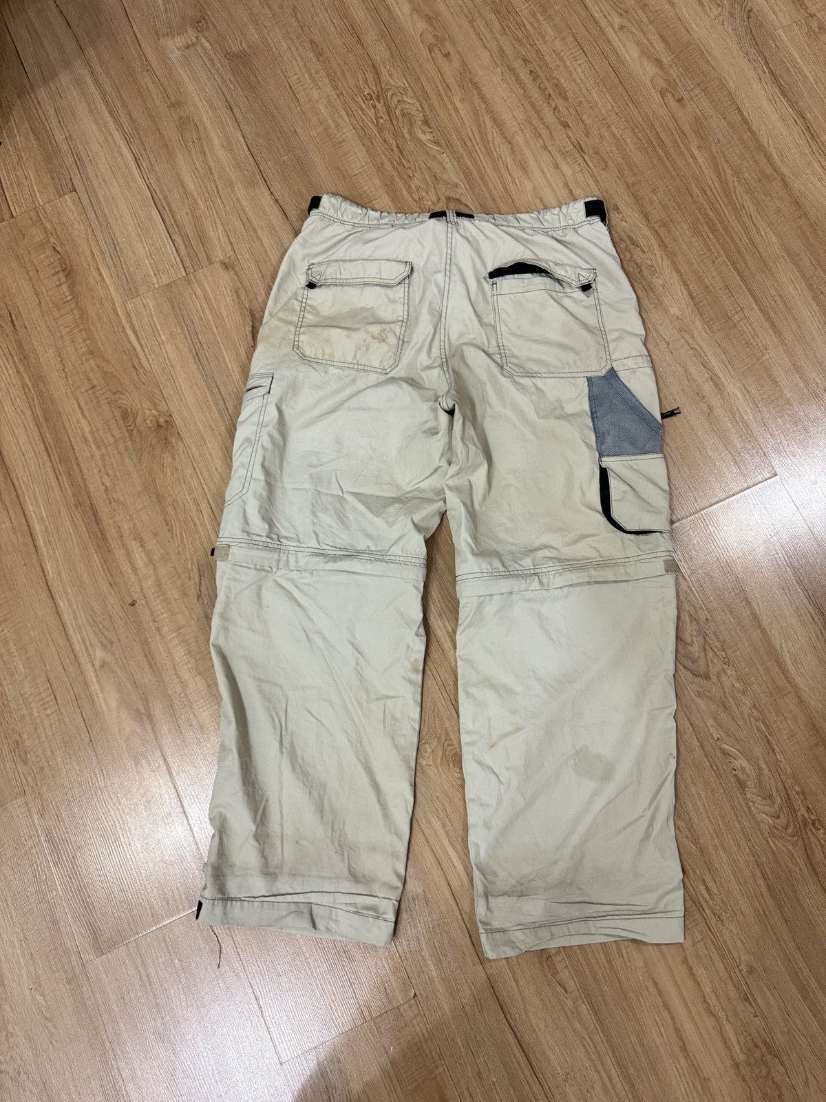 Japanese Brand Raton Laveur two ways baggy cargo plants Size US 35 - 8 Thumbnail
