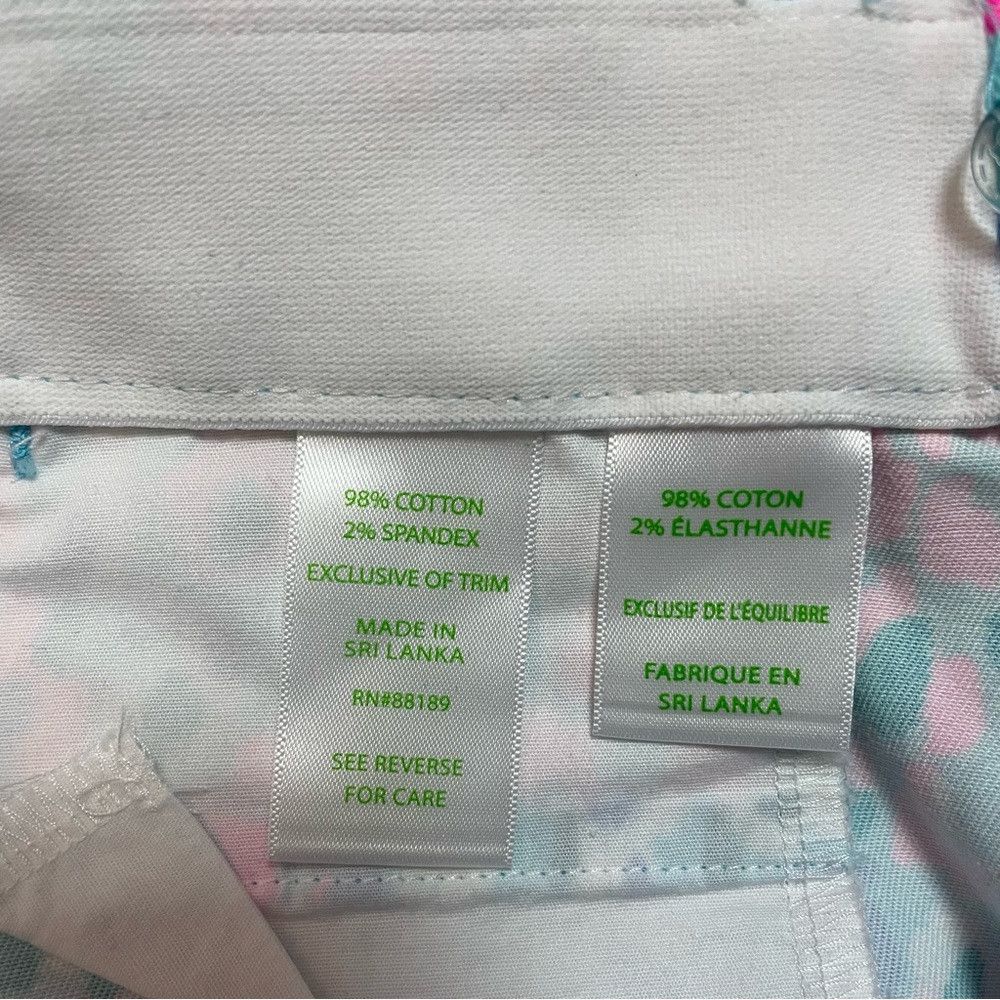 Lilly Pulitzer NWT New $128 Lilly Pulitzer Divia Multi Hottie Dottie Stret Size 24" / US 00 / IT 34 - 7 Thumbnail