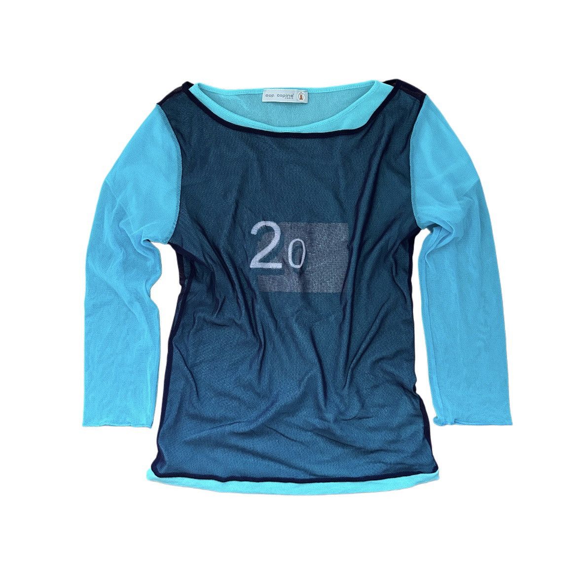 Cop Copine Cop Copine 3/4 Sleeve Mesh Top Size S / US 4 / IT 40 - 1 Thumbnail