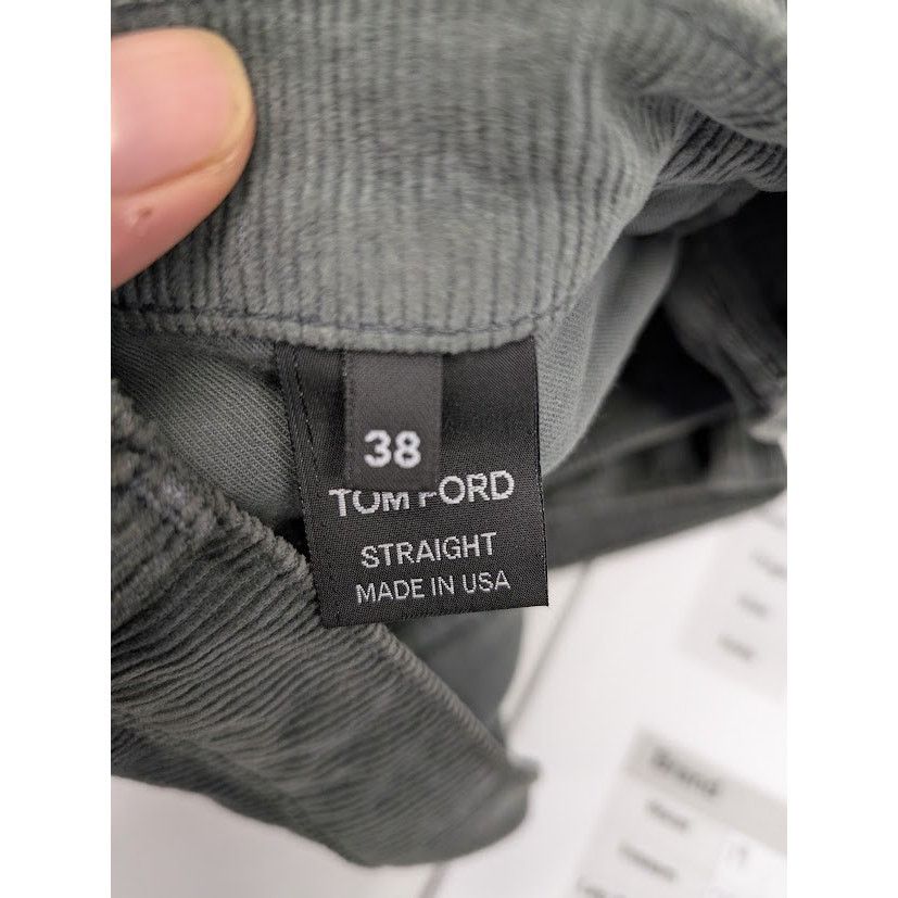 Tom Ford o1rshd1 Denim Straight Jeans in Dark Grey Size US 38 / EU 54 - 16 Thumbnail