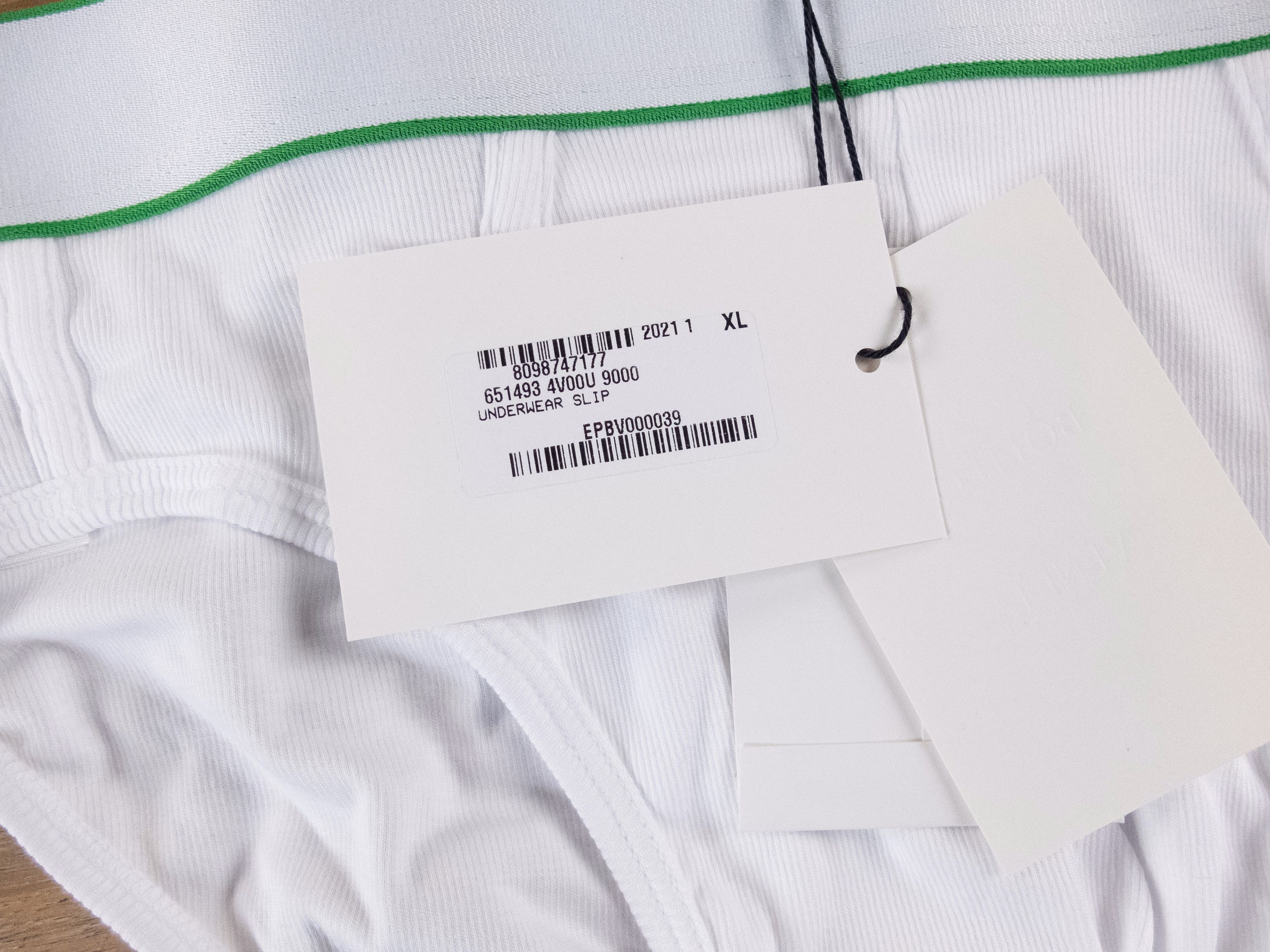 Bottega Veneta BOTTEGA VENETA 3 pack white cotton briefs XL underwear Size 36 - 5 Thumbnail