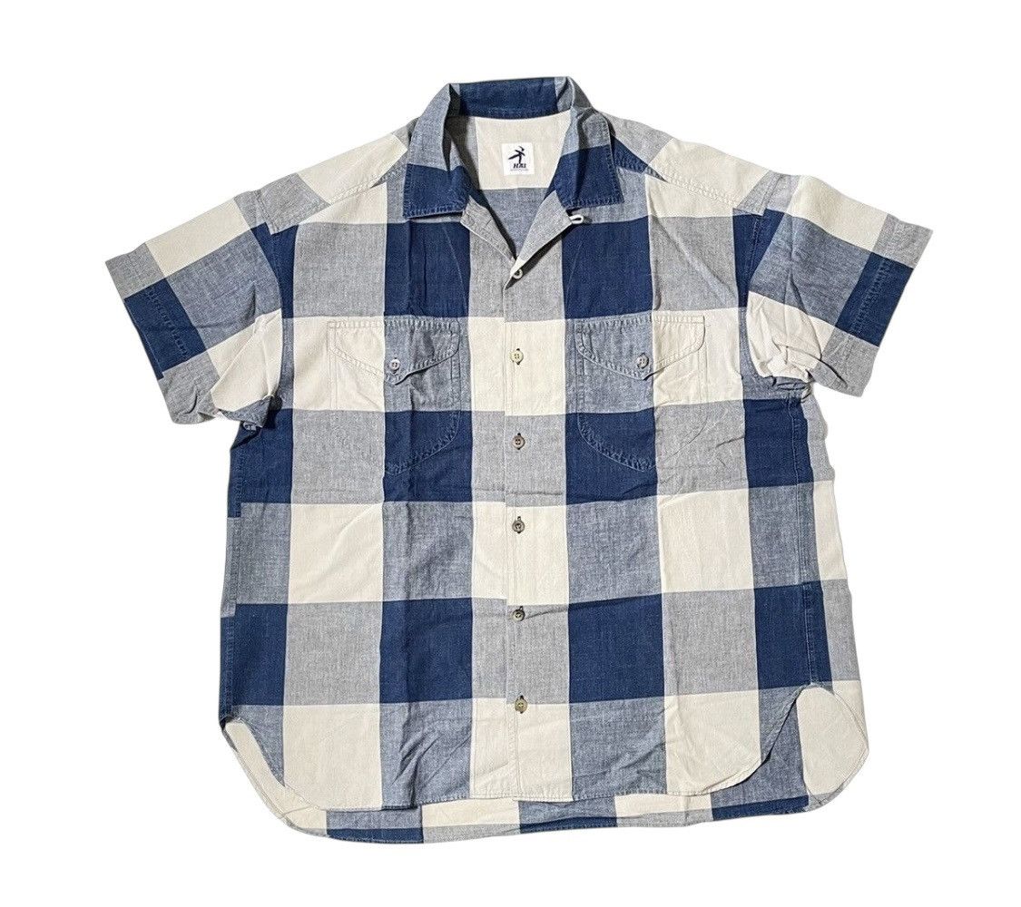 Hai Sporting Gear Vintage hai sporting gear checkered camp shirt Size US L / EU 52-54 / 3 - 1 Thumbnail