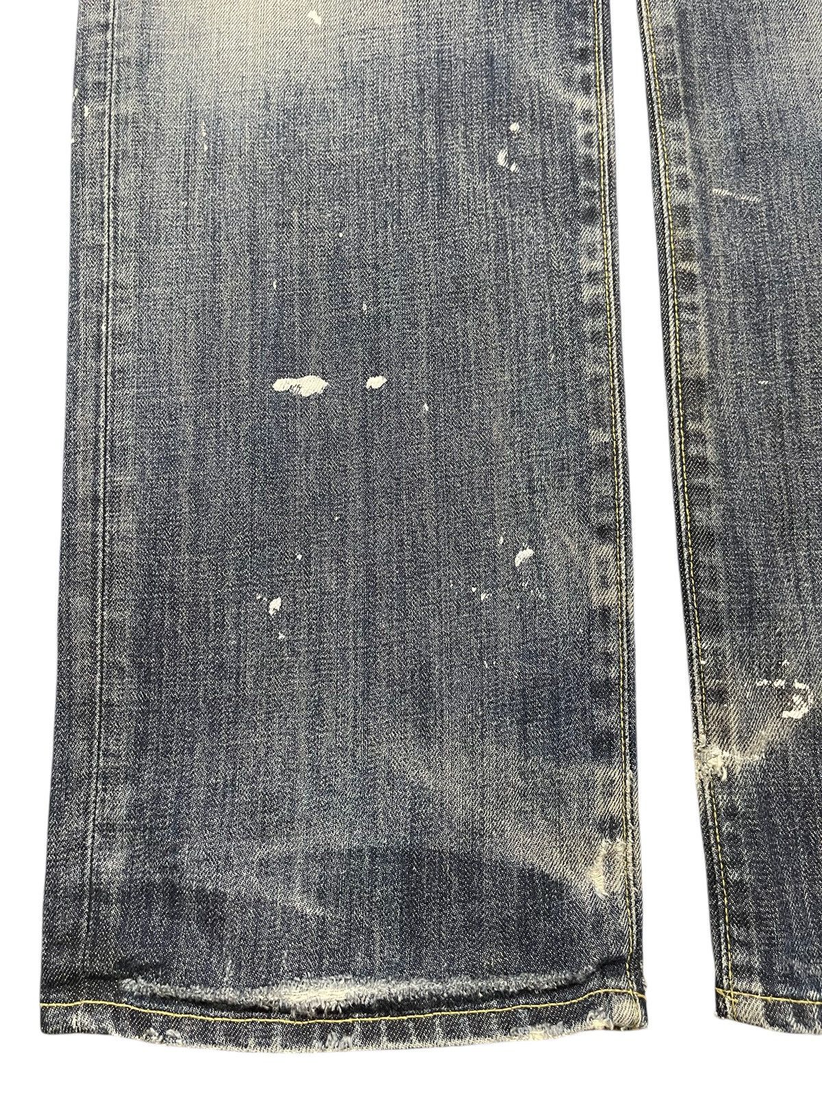 Uniqlo Vintage Japan Uniqlo Faded Wash Paint Splatter Distressed Size US 34 / EU 50 - 7 Thumbnail