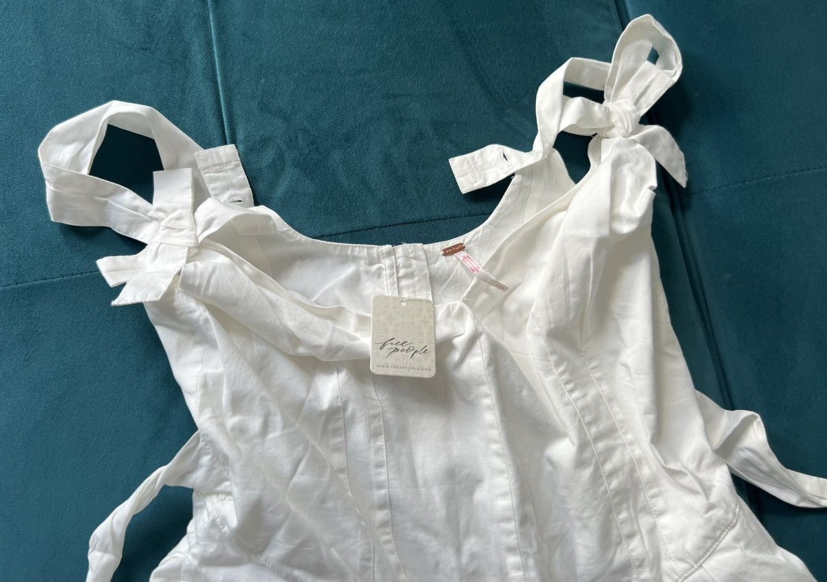 Free People Free People Lennon Mini Dress Size L / US 10 / IT 46 - 2 Thumbnail
