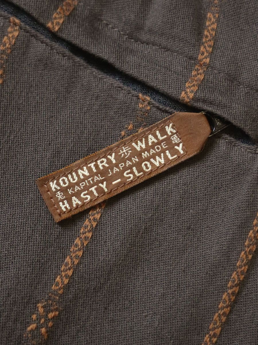 Kapital Kapital Cotton linen sham stripe easy pants Size US 36 / EU 52 - 5 Thumbnail