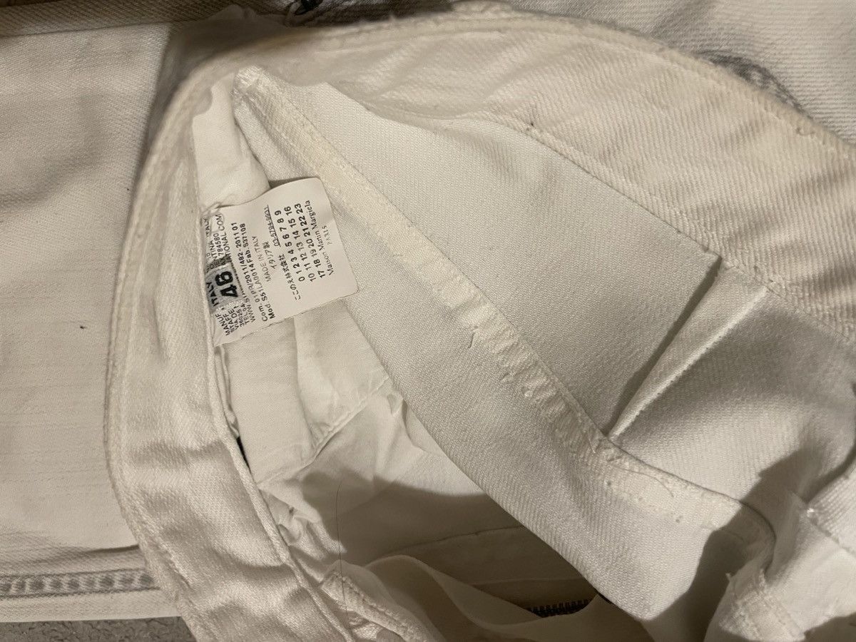 Maison Margiela Martin Margiela white jean Size 32" / US 10 / IT 46 - 4 Thumbnail