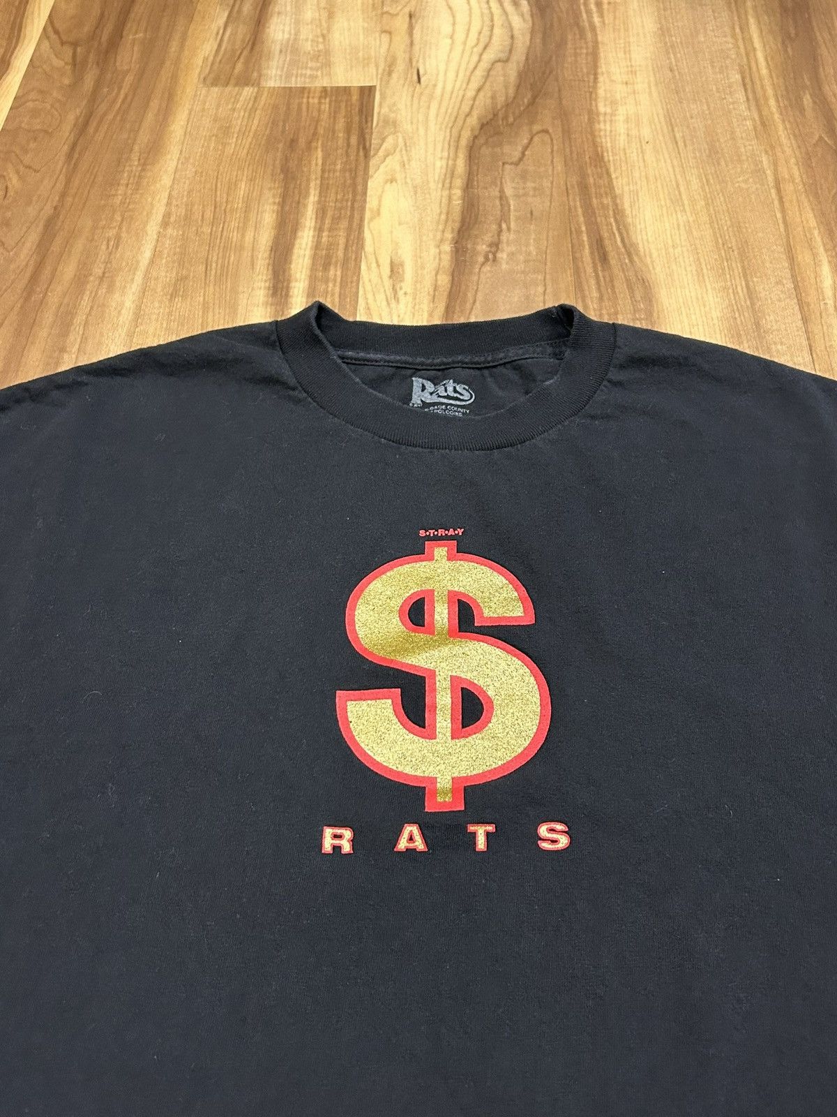 Stray Rats 2017 Stray Rats $ Tee Size US XL / EU 56 / 4 - 2 Thumbnail