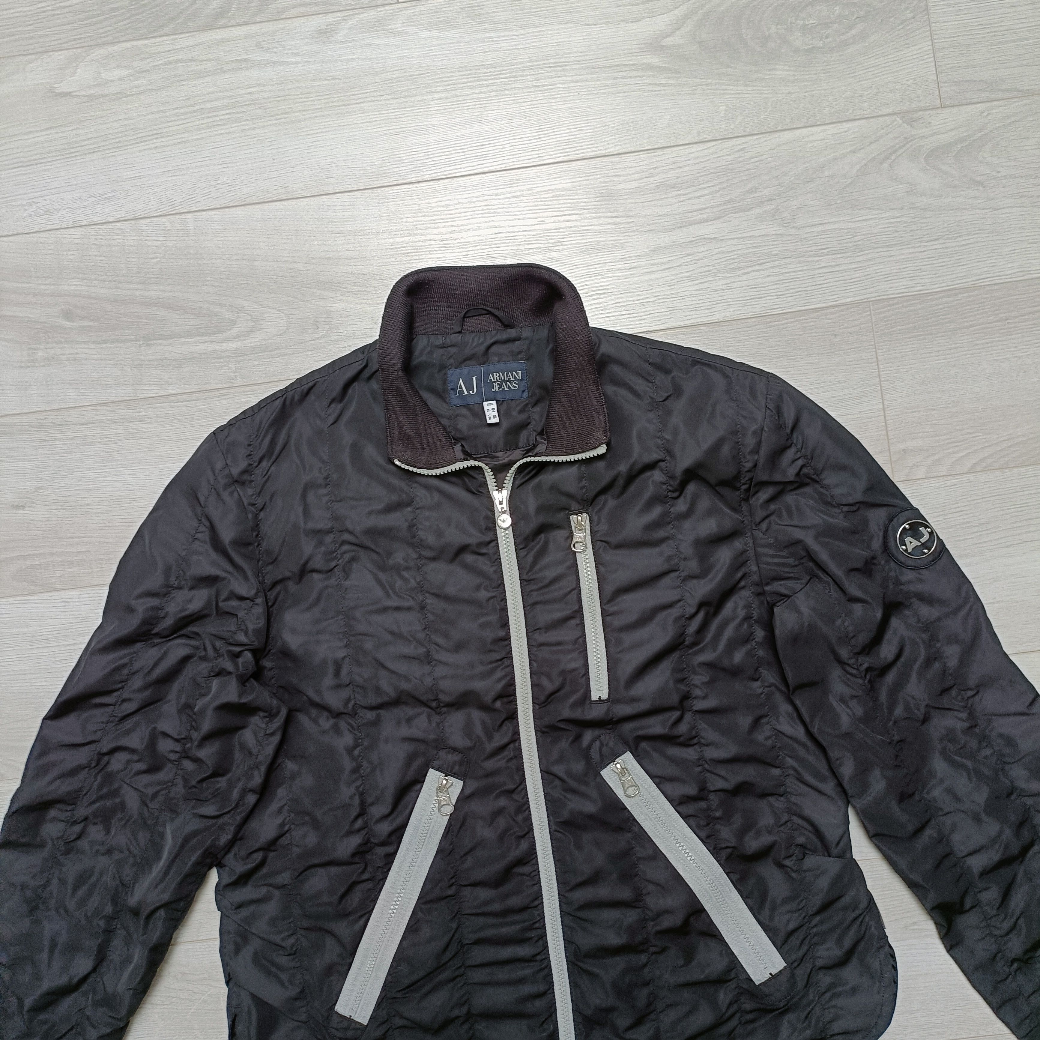 Armani Men's Black Quilted Jacket ! Size US XL / EU 56 / 4 - 3 Thumbnail