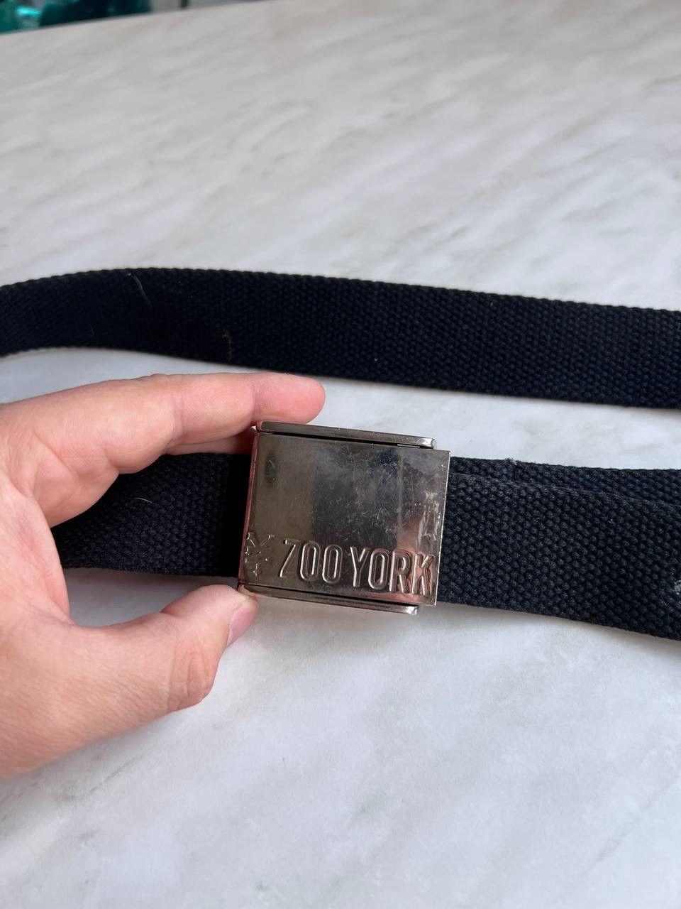 Zoo York Zoo York black belt vintage 90s logo Y2K Cockroaches 🪳 Size ONE SIZE - 4 Thumbnail