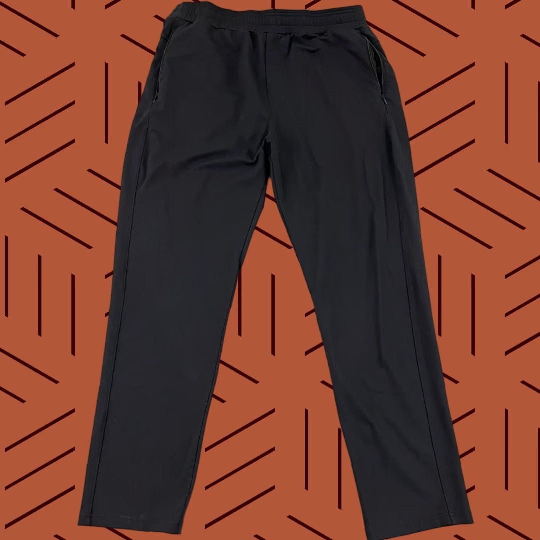 Vintage PUBLIC REC Pants Mens 34 x 30 Black Performance Stretch Travel Athleisure Office Chino Straight 5-Pocket Logo Zipper Athletic Modern Outdoor Mens Size US 34 / EU 50 - 1 Thumbnail