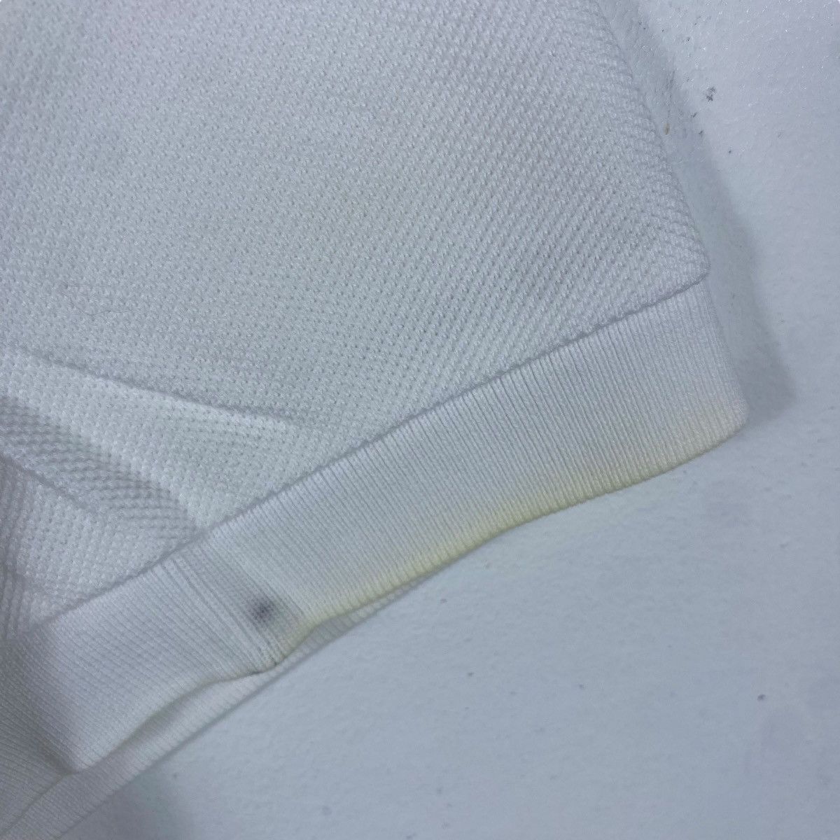 agnes b. Vintage AGNES B. Homme Paris Small Logo White Polo Shirt Size US S / EU 44-46 / 1 - 3 Thumbnail