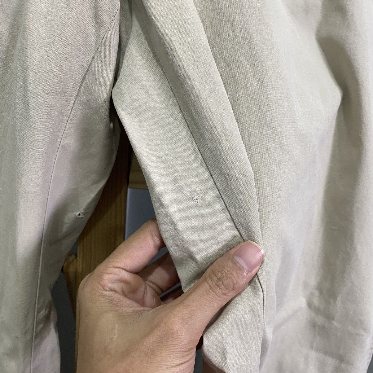 Dolce & Gabbana Vintage Dolce & Gabbana Khaki Cargo Chino Pants - Cream Size US 34 / EU 50 - 8 Thumbnail
