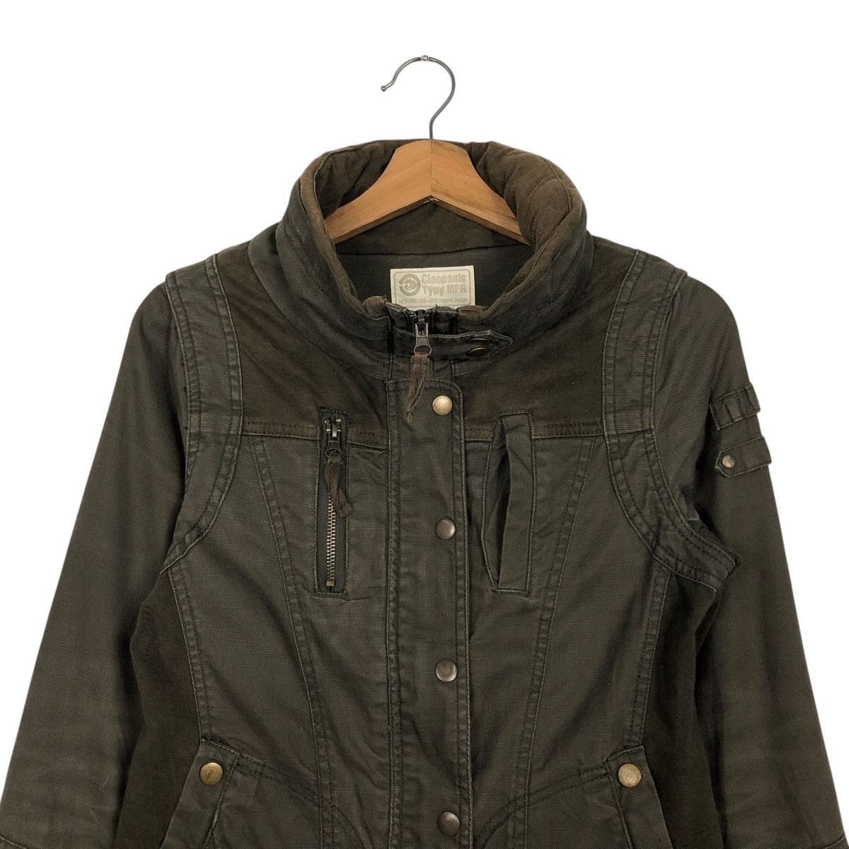 Japanese Brand 🔥VINTAGE BIKER BONK JACKET SHAWL COLLAR CIAOPANIC Size US S / EU 44-46 / 1 - 5 Thumbnail