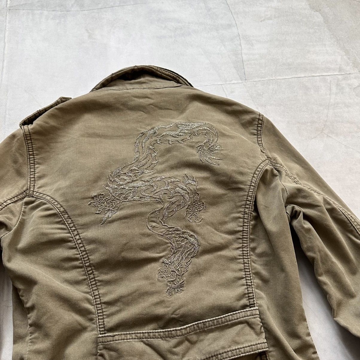 Hysteric Glamour × Undercover 00s Napoleon Military Multipocket Jacket LGB YSL PPFM Vibe Size S / US 4 / IT 40 - 4 Thumbnail
