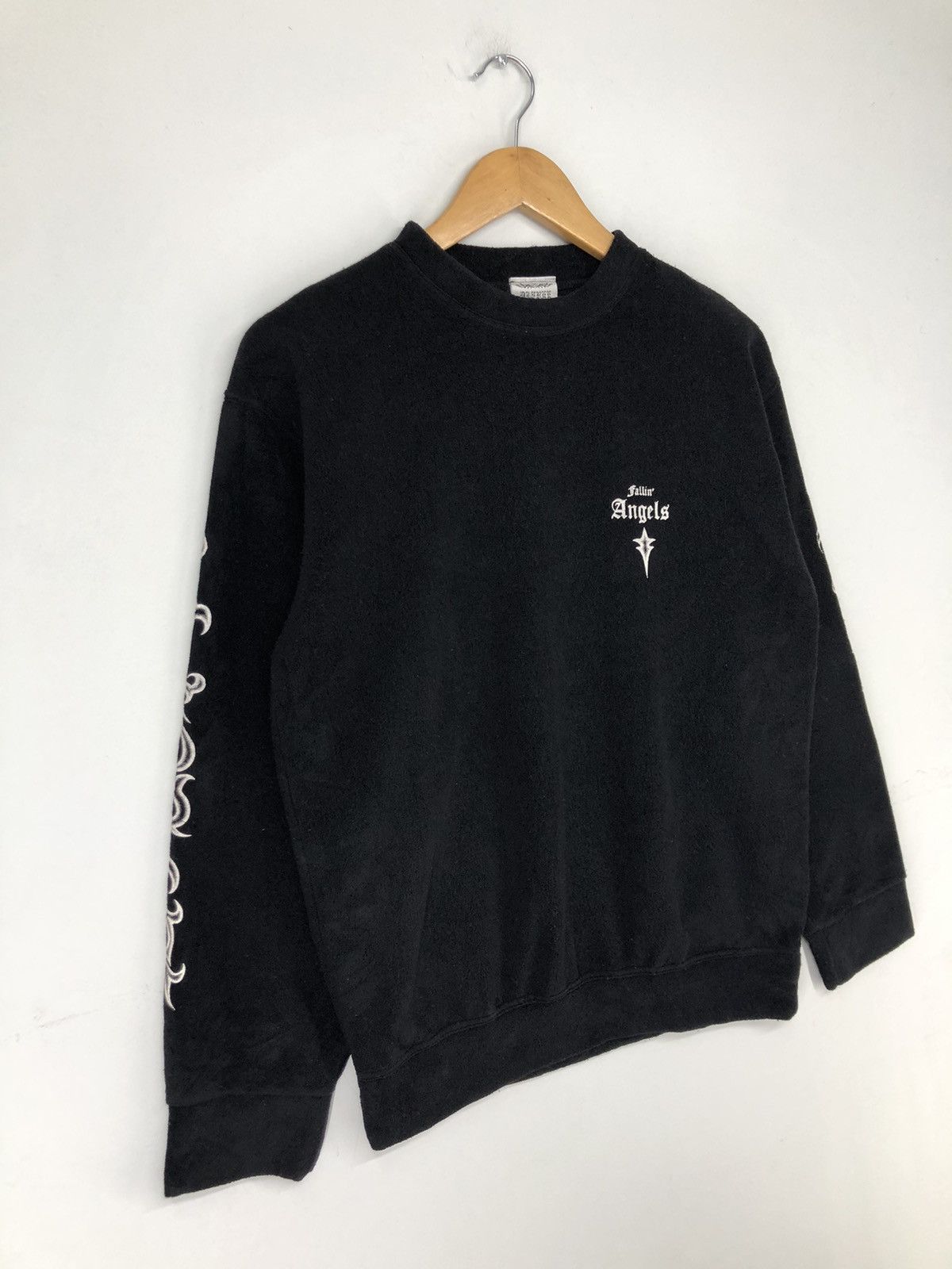 Japanese Brand Vintage Dj Free Fallin Angle Fleece Crewneck Sweatshirt Size US M / EU 48-50 / 2 - 3 Thumbnail