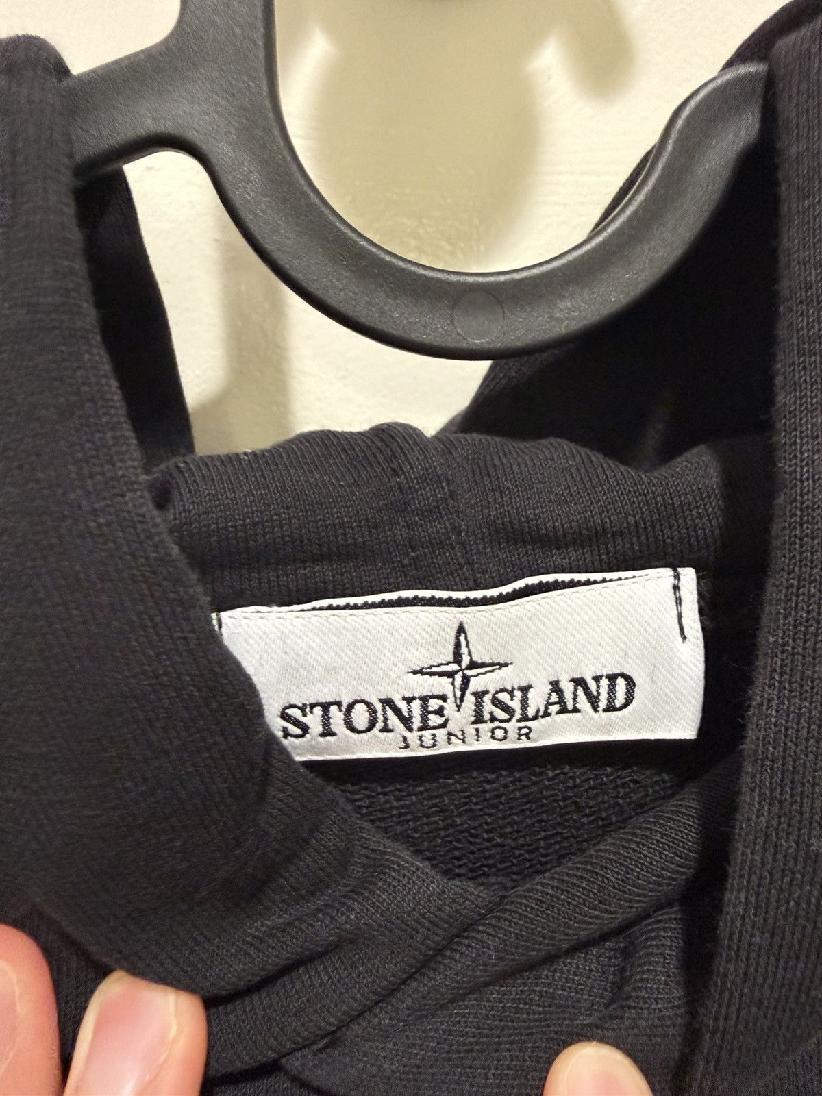 Stone Island Stone Island junior sweatshirt hoodie black Size US S / EU 44-46 / 1 - 4 Thumbnail