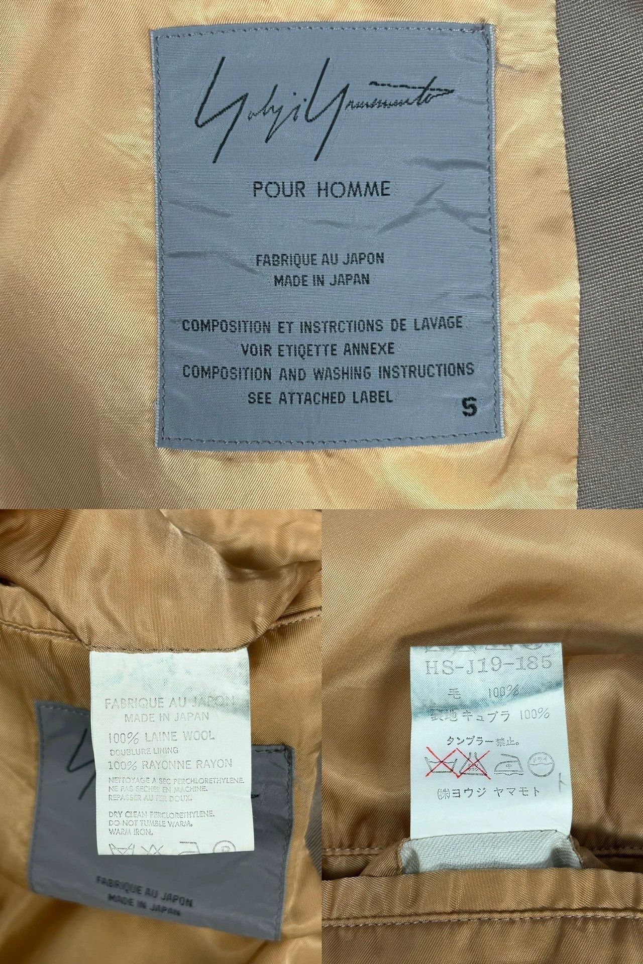 Yohji Yamamoto Yohji Yamamoto 92AW Wenders Runway Formal Blazer Size US S / EU 44-46 / 1 - 8 Thumbnail