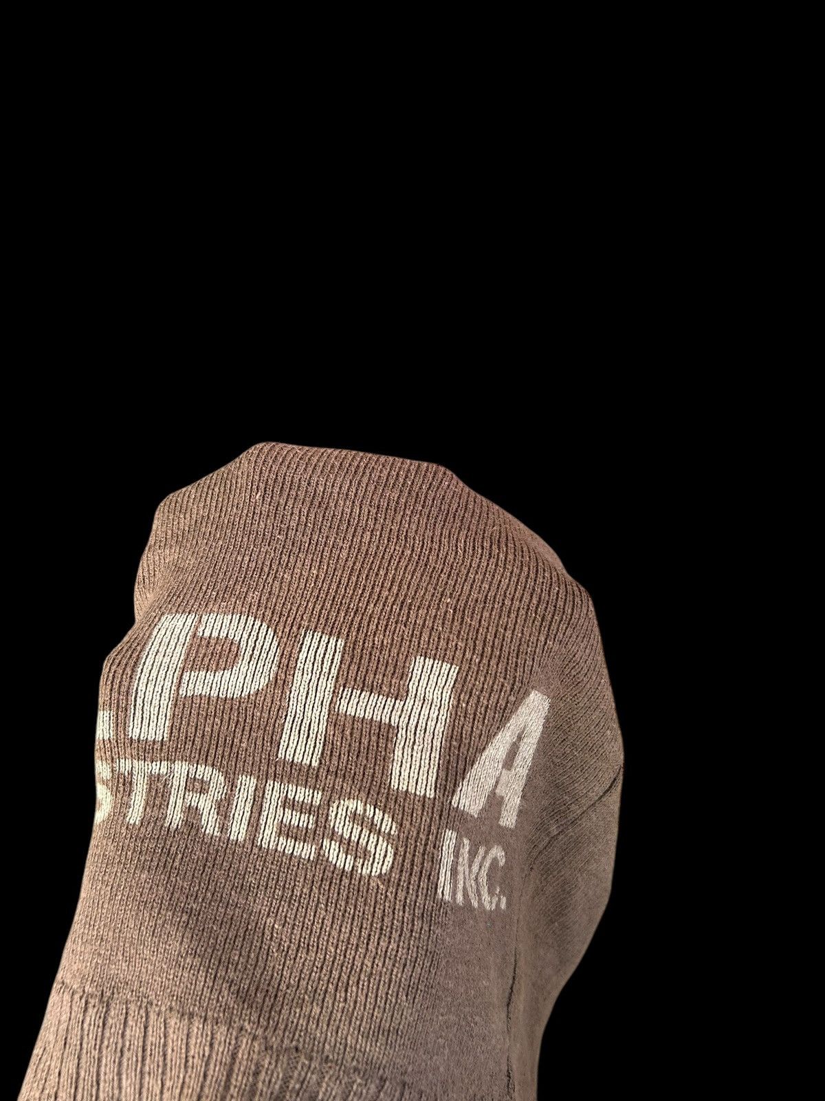 Japanese Brand × Kapital × Vintage Sunfaded Alpha Industries Vtg Big Beanie Hats Size ONE SIZE - 8 Thumbnail