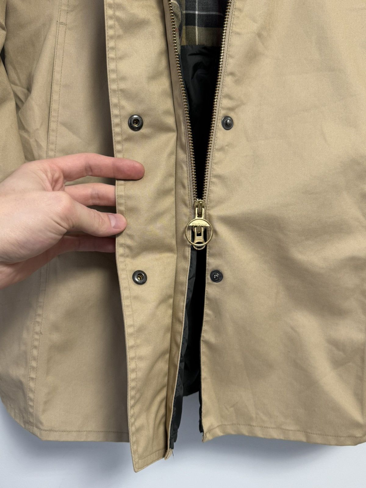 Barbour Barbour Waterproof Jacket Coat Breathable Check Vintage Size M / US 6-8 / IT 42-44 - 13 Thumbnail