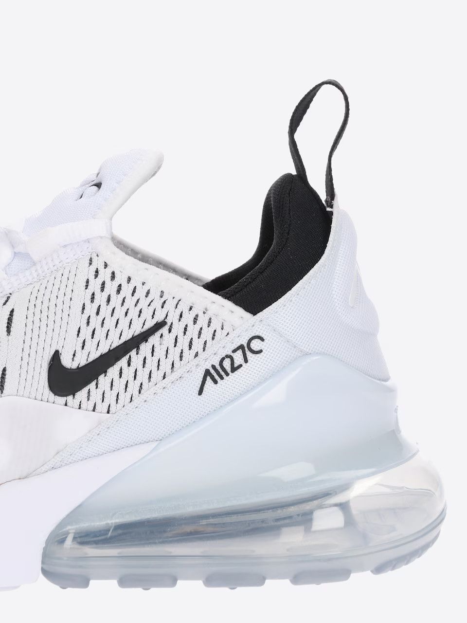 Nike Air Max 270 White Black Womens Size US 6 / IT 36 - 3 Thumbnail