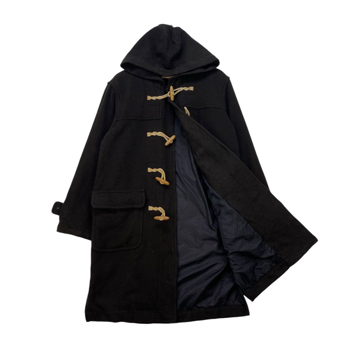 Autumn Cashmere × Japanese Brand 💥Vintage Jungle Storm Duffle Long Coat Jacket Size US M / EU 48-50 / 2 - 1 Thumbnail