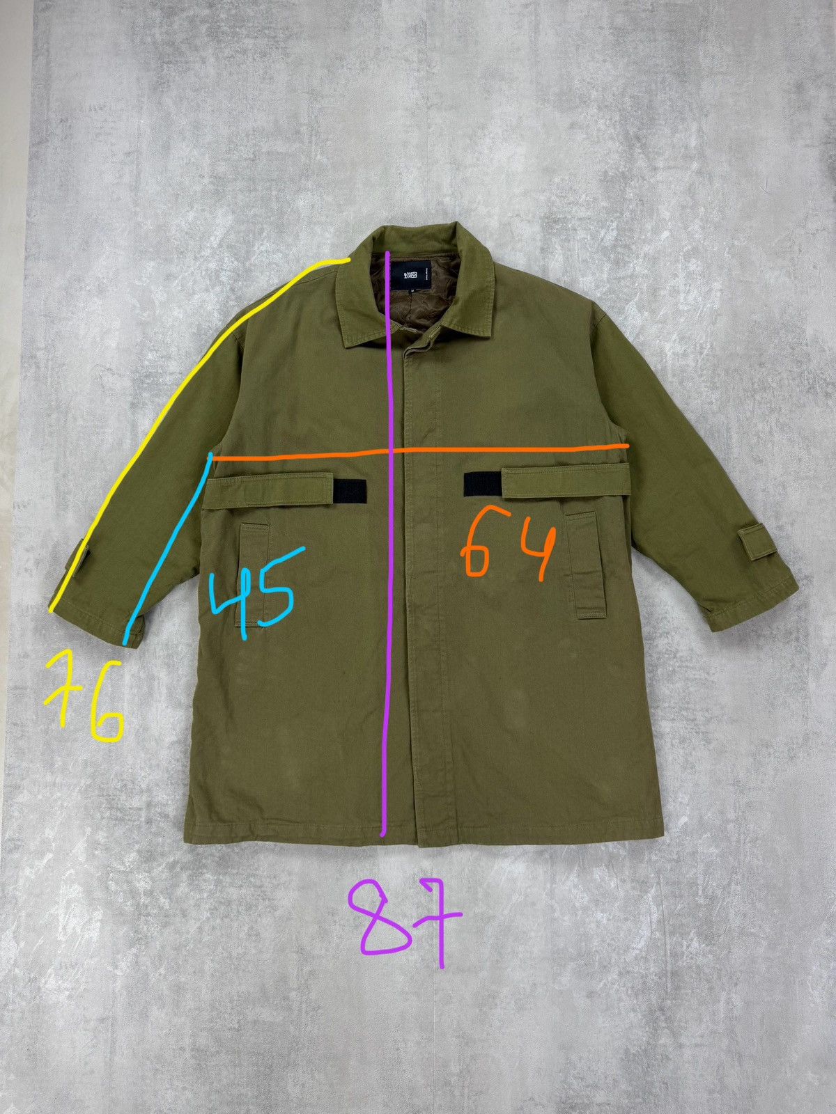 Japanese Brand Amekaji Japanese Military overcoat Mens military avantgarde Size US M / EU 48-50 / 2 - 12 Thumbnail