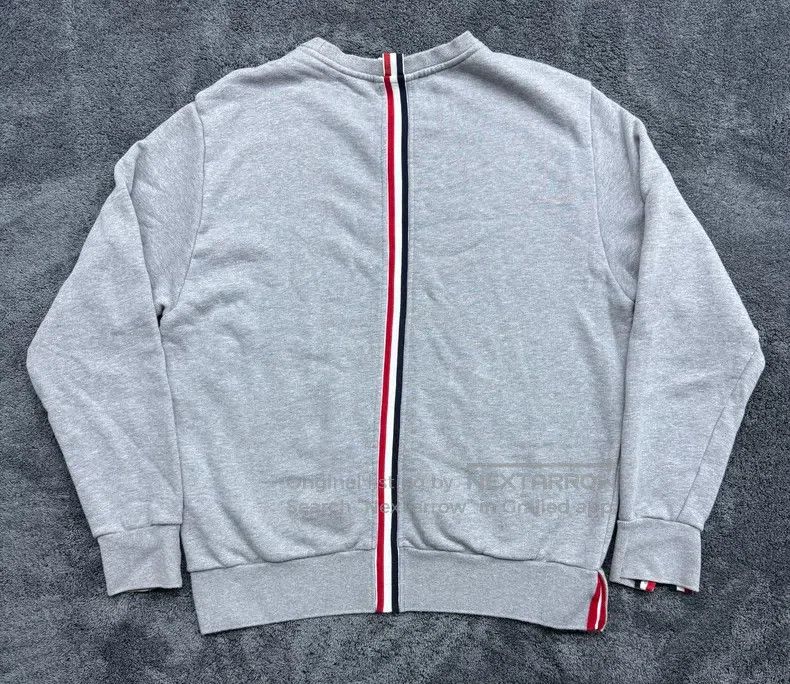 Thom Browne Thom Browne Light gray hoodie Size US L / EU 52-54 / 3 - 2 Thumbnail