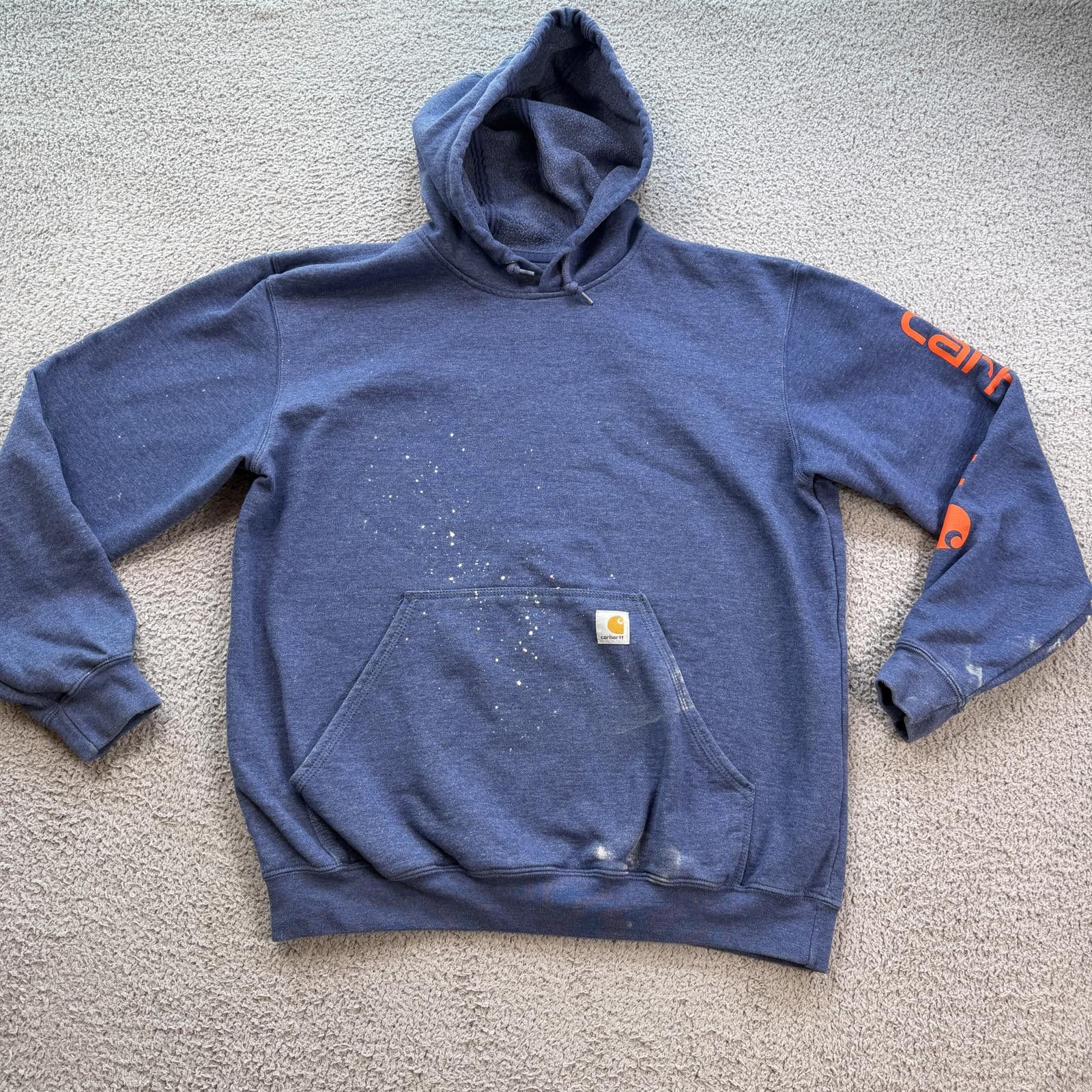 Carhartt Carhartt K288 Midweight Hoodie Men L Blue Original Fit Work Size US L / EU 52-54 / 3 - 1 Thumbnail