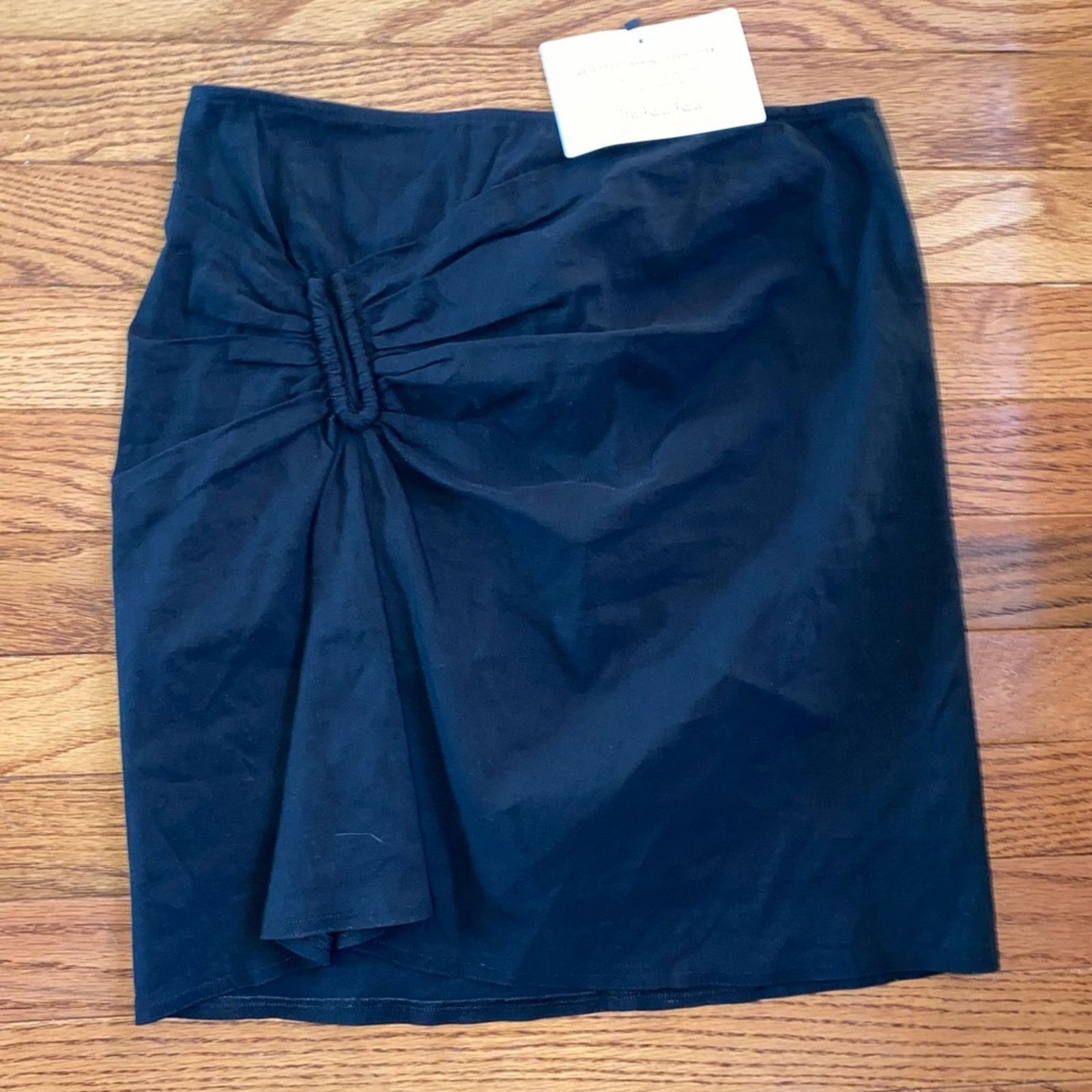 A.L.C. ALC Mini Skirt Black U-ring The Real Real sz 2 Size 26" / US 2 / IT 38 - 8 Thumbnail