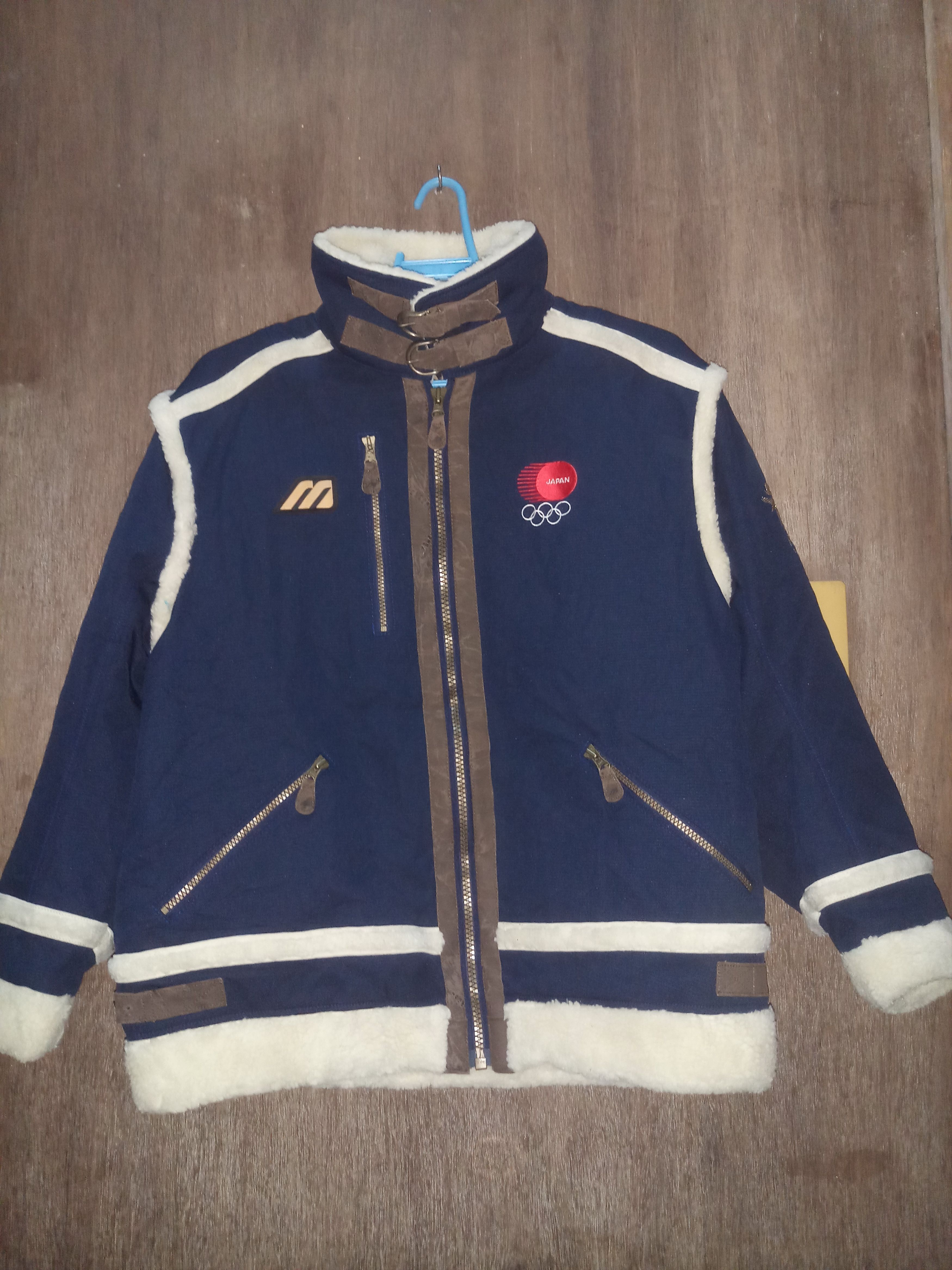 Rare Vintage 1998 Nagano Olympics Sherpa Jacket