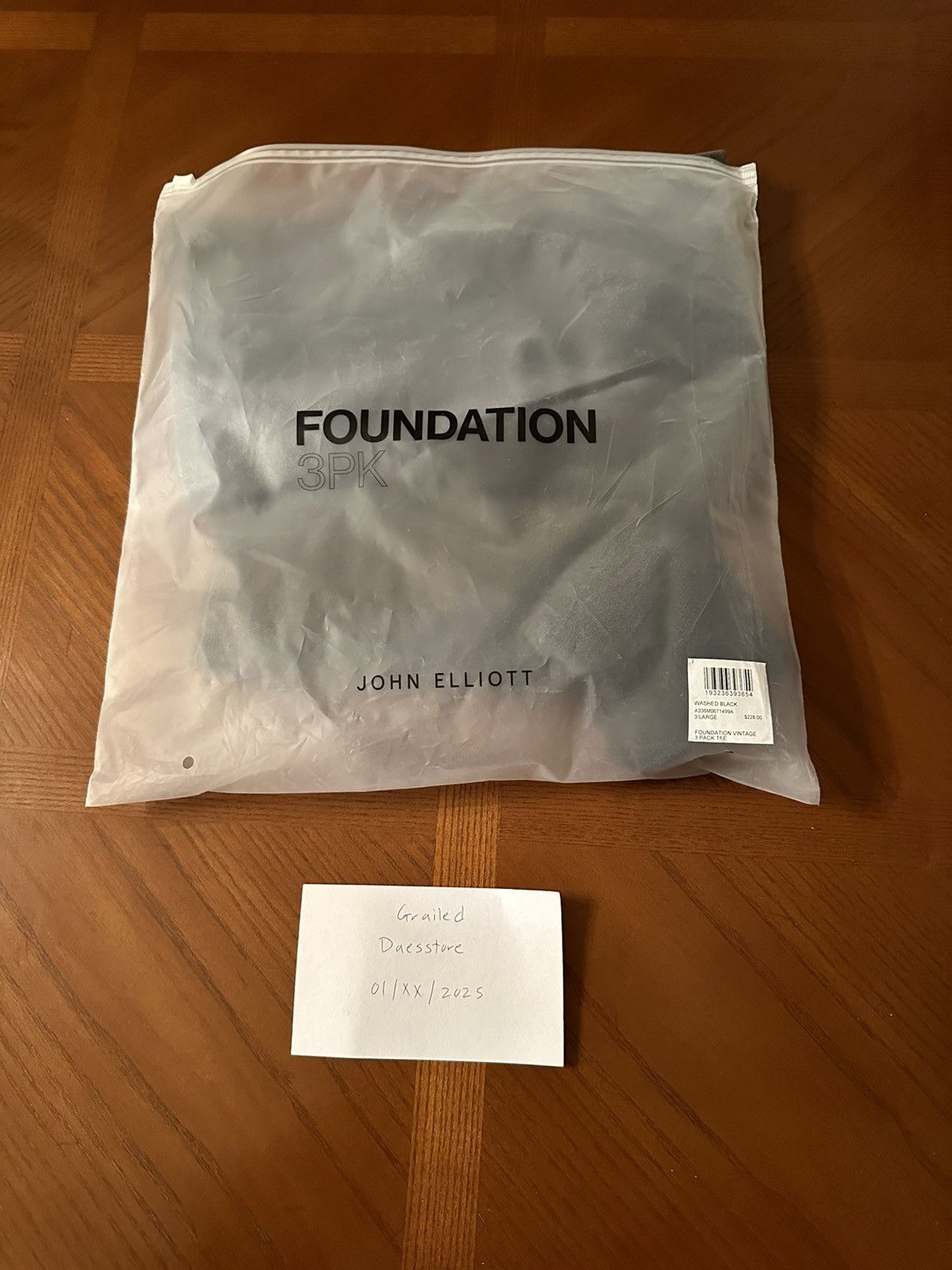 John Elliott John Elliott Foundation 3 Pack Tees Size US L / EU 52-54 / 3 - 1 Thumbnail