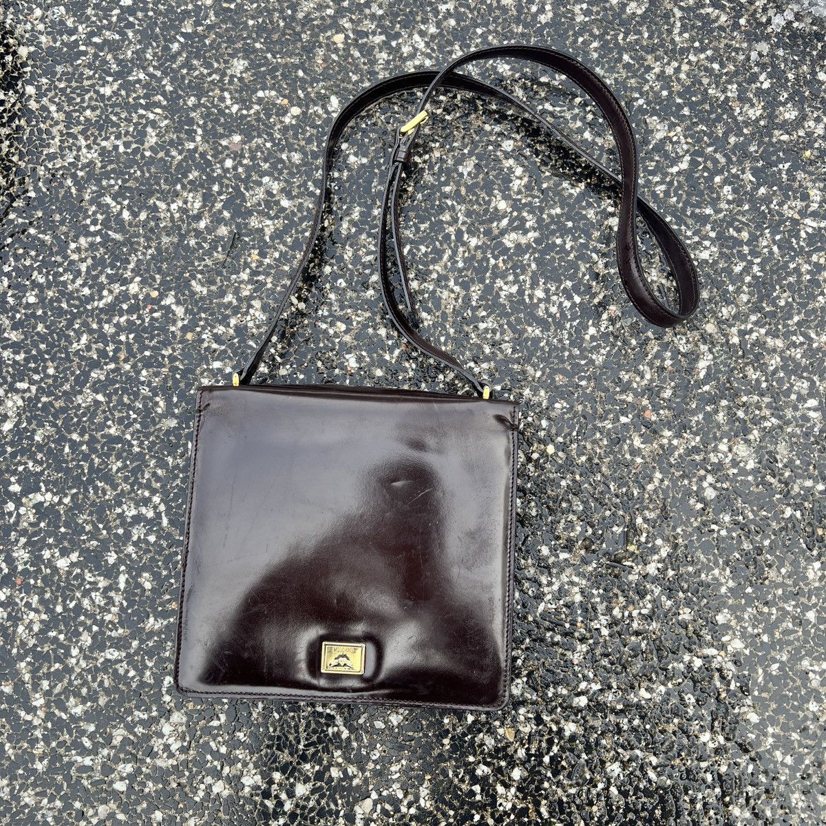Love Moschino × Moschino Moschino Leather Shoulder Bag Size ONE SIZE - 5 Thumbnail