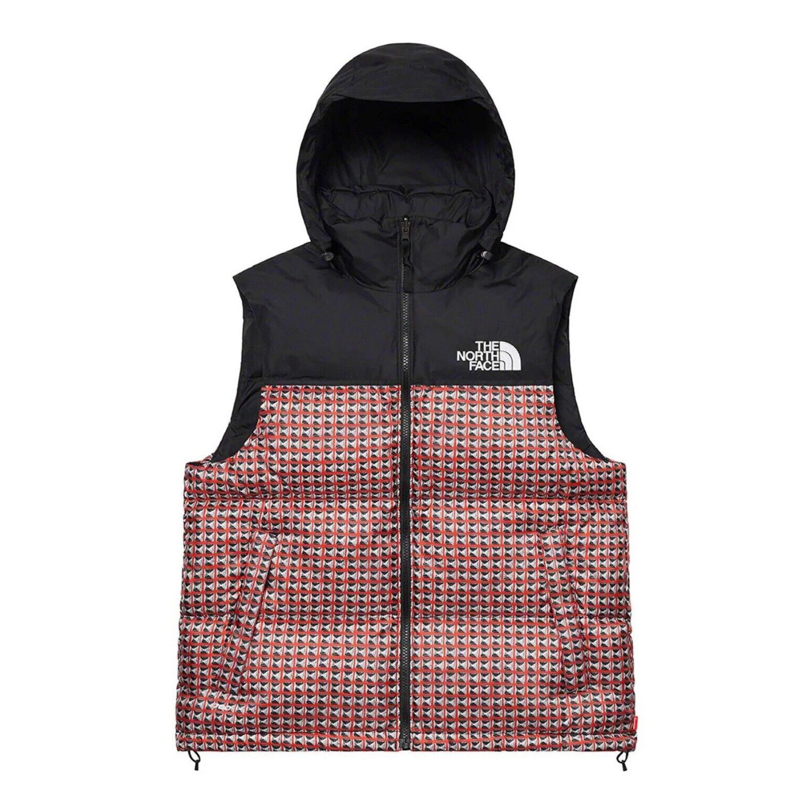 Supreme Supreme The North Face Studded Nuptse Vest Red Sz Medium New Size US M / EU 48-50 / 2 - 2 Thumbnail