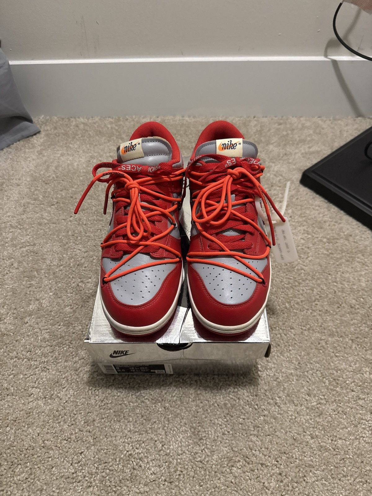 Nike × Off-White Off White Dunk Low Size US 8 / EU 41 - 7 Thumbnail