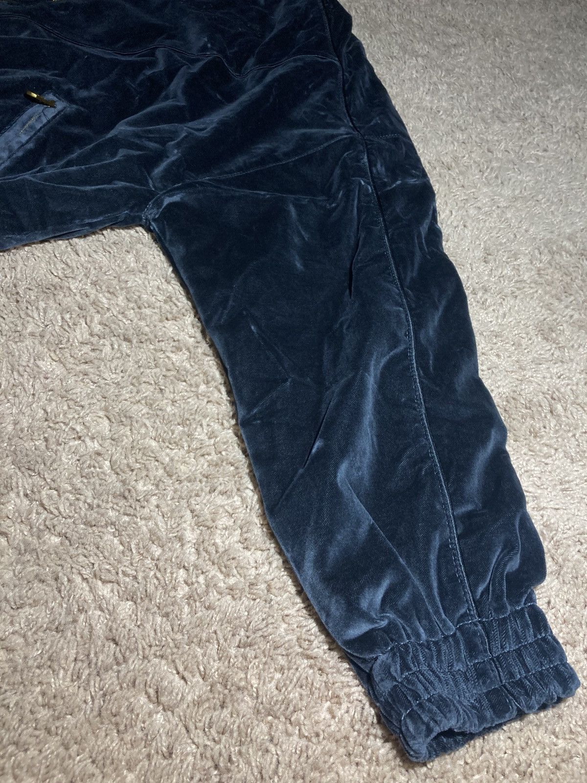 Willy Chavarria New AW25 Willy Chavarria Ruff Rider Track Velvet Jacket 2025 Size US M / EU 48-50 / 2 - 5 Thumbnail