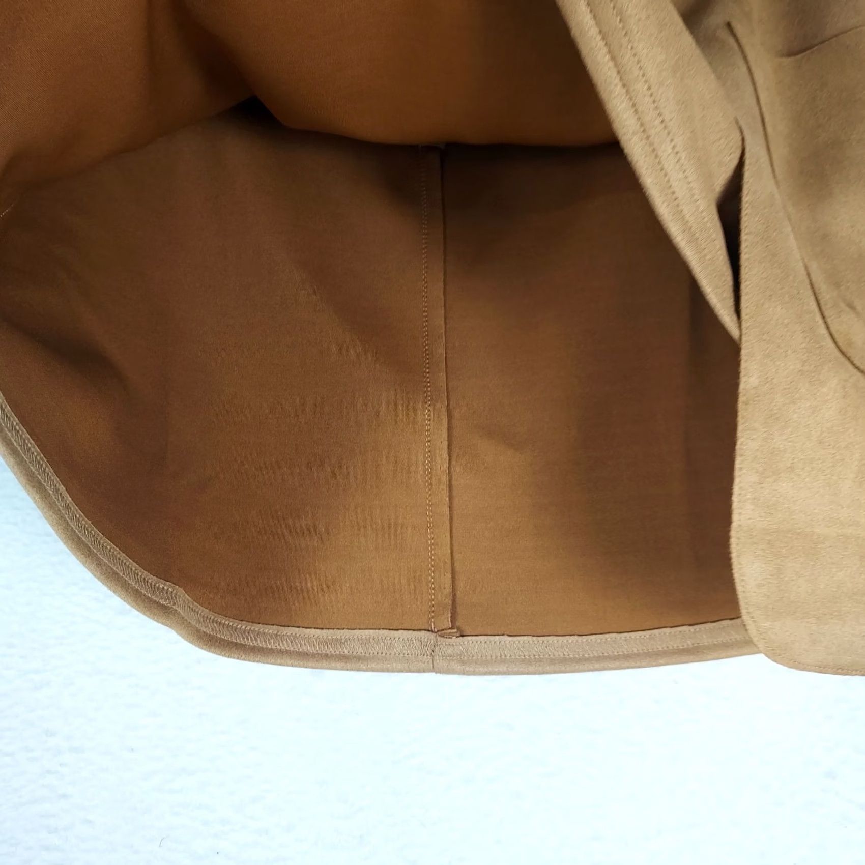 Vintage Pink Lilly Skirt S Brown Faux Suede Wrap Mini Tasseled Western Boho Women’s Short Size 28" / US 6 / IT 42 - 5 Thumbnail