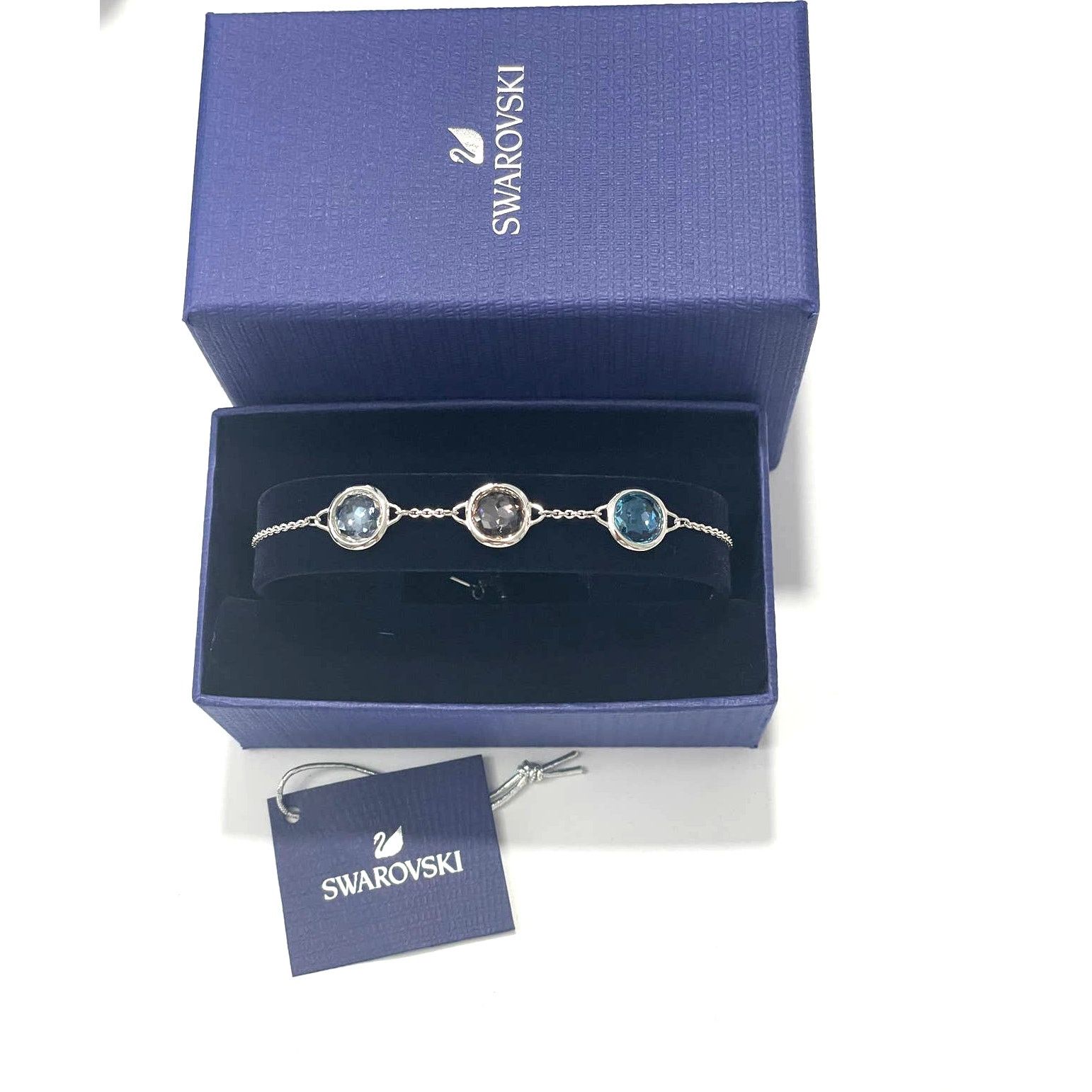 Swarovski Swarovski Tahlia bracelet Multicolored, Rhodium plated M Size ONE SIZE - 1 Thumbnail