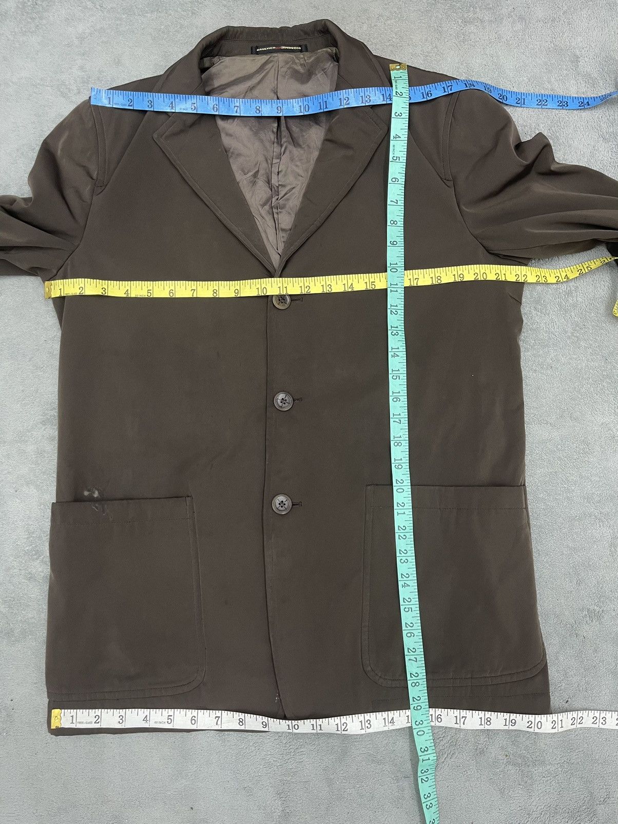 Gaultier Homme Objet × Jean Paul Gaultier × Vintage STEALS💥GAULTIER HOMME OBJET JACKET Size US M / EU 48-50 / 2 - 15 Thumbnail