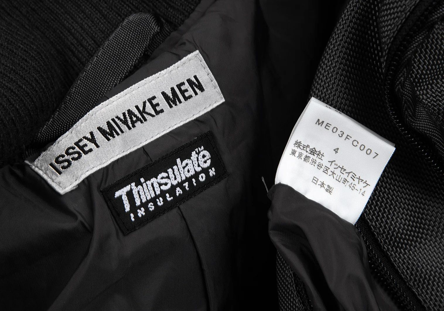 Issey Miyake Thinsulate Waterproof Zip Multi-Pocket er Jacket Grey Size US XL / EU 56 / 4 - 18 Thumbnail