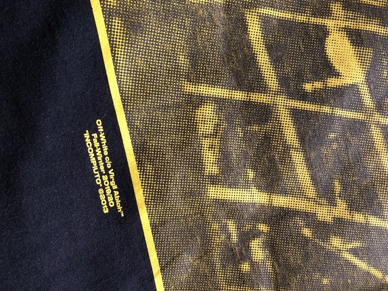 Off-White Off-White AW19 Halftone T-Shirt Oversized Size US L / EU 52-54 / 3 - 9 Thumbnail