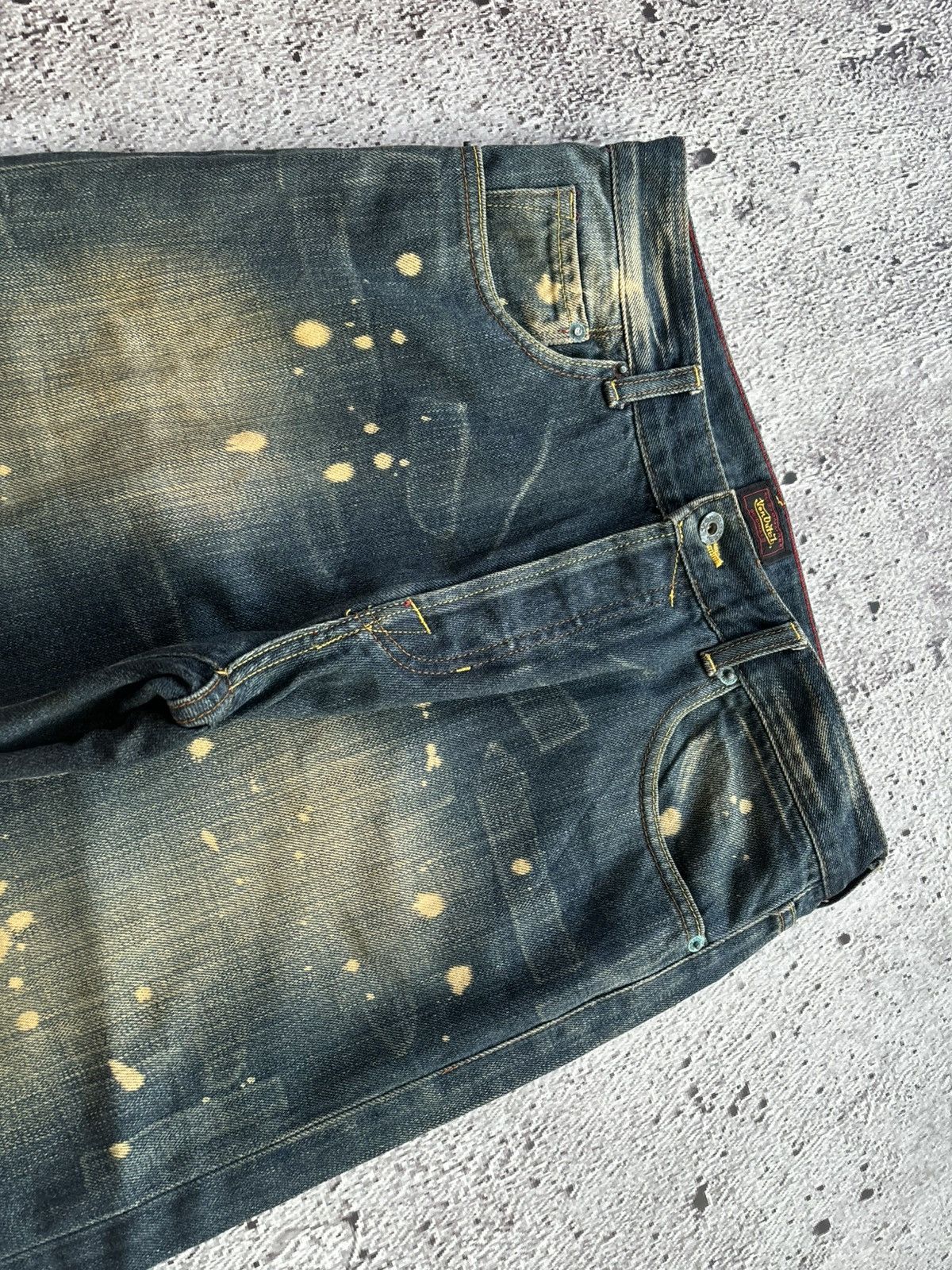 Hysteric Glamour 2000's Von Dutch kustommade Denim bootcut Style Size US 31 - 8 Thumbnail