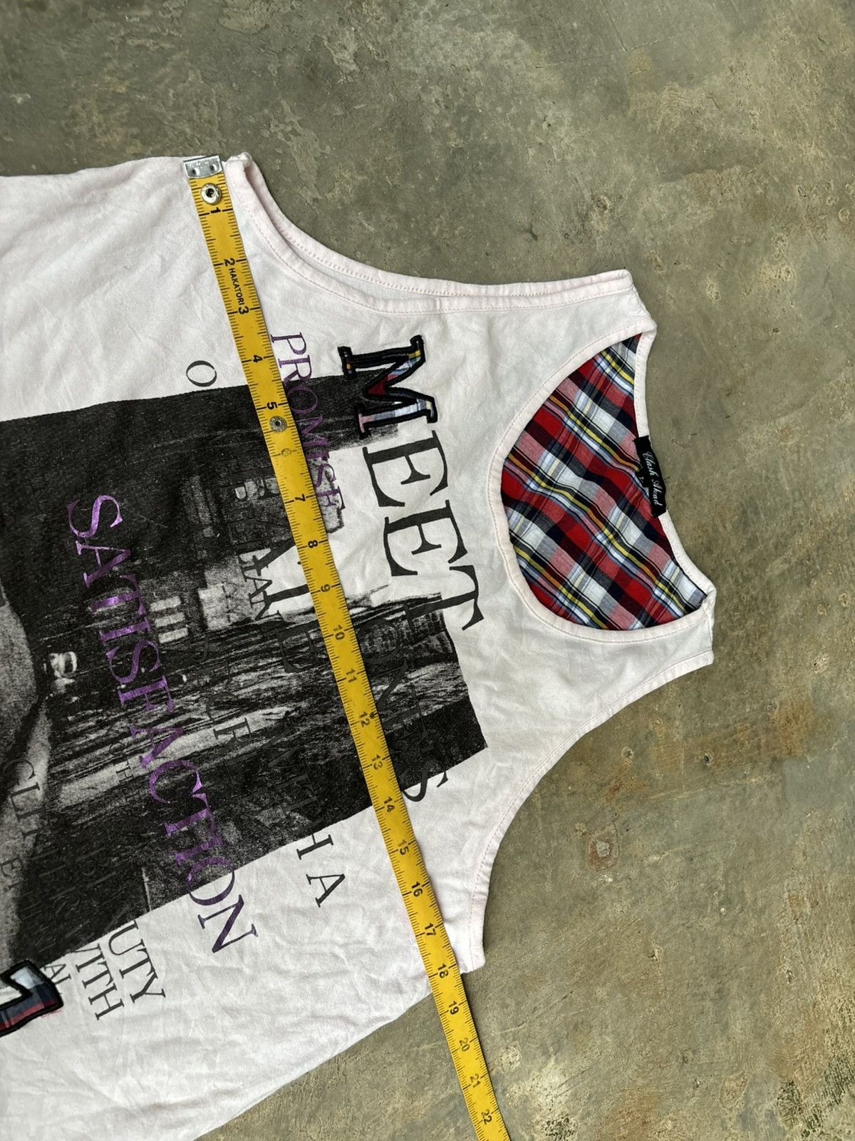 Hysteric Glamour Y2k Clash Ahead Ifsixwasnine Punk Style Tank tops Size US L / EU 52-54 / 3 - 7 Thumbnail