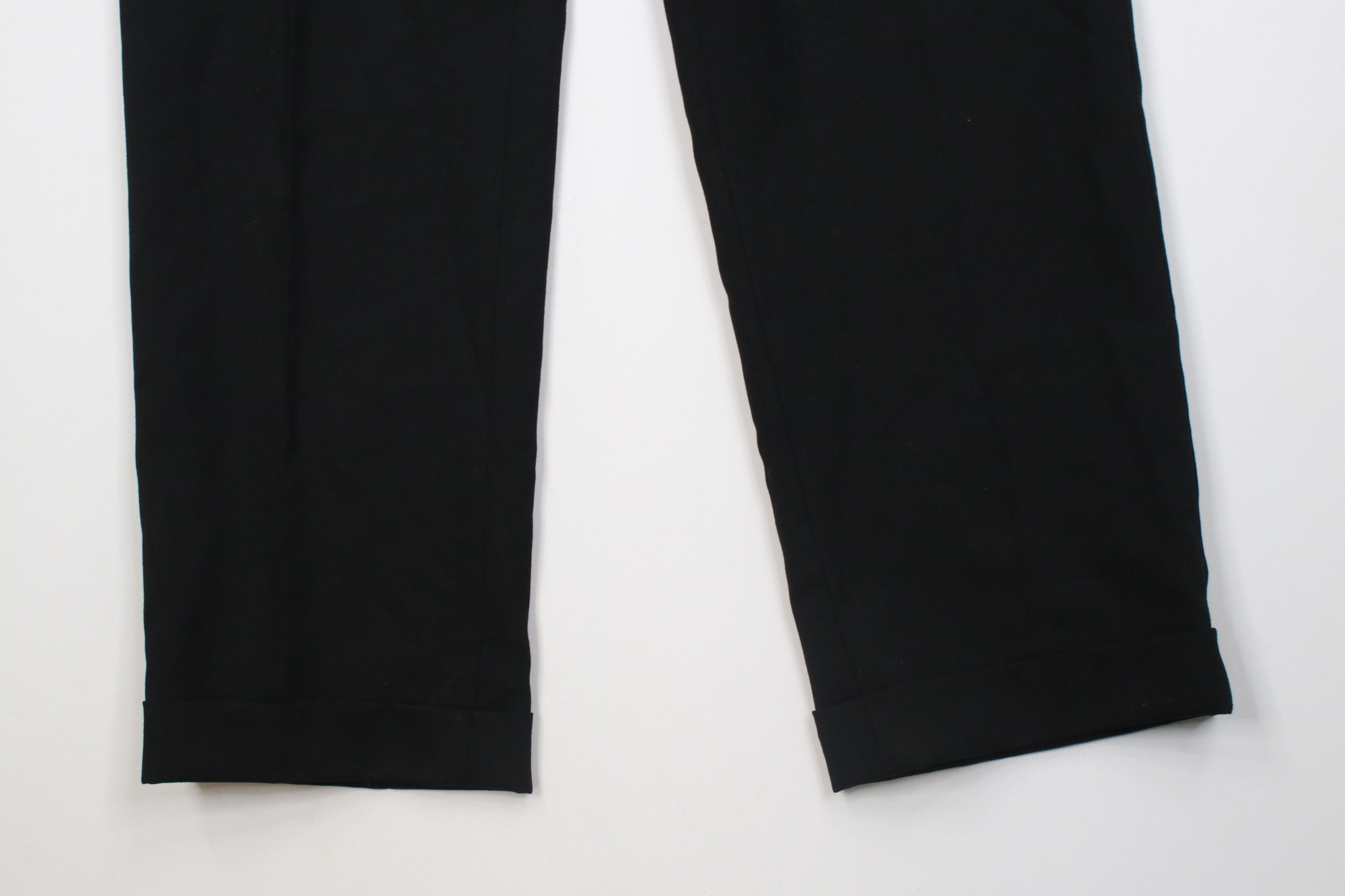 Vintage Vintage 50s 60s Streetwear Wool Knit Chino Pants Black USA Size US 32 / EU 48 - 4 Thumbnail